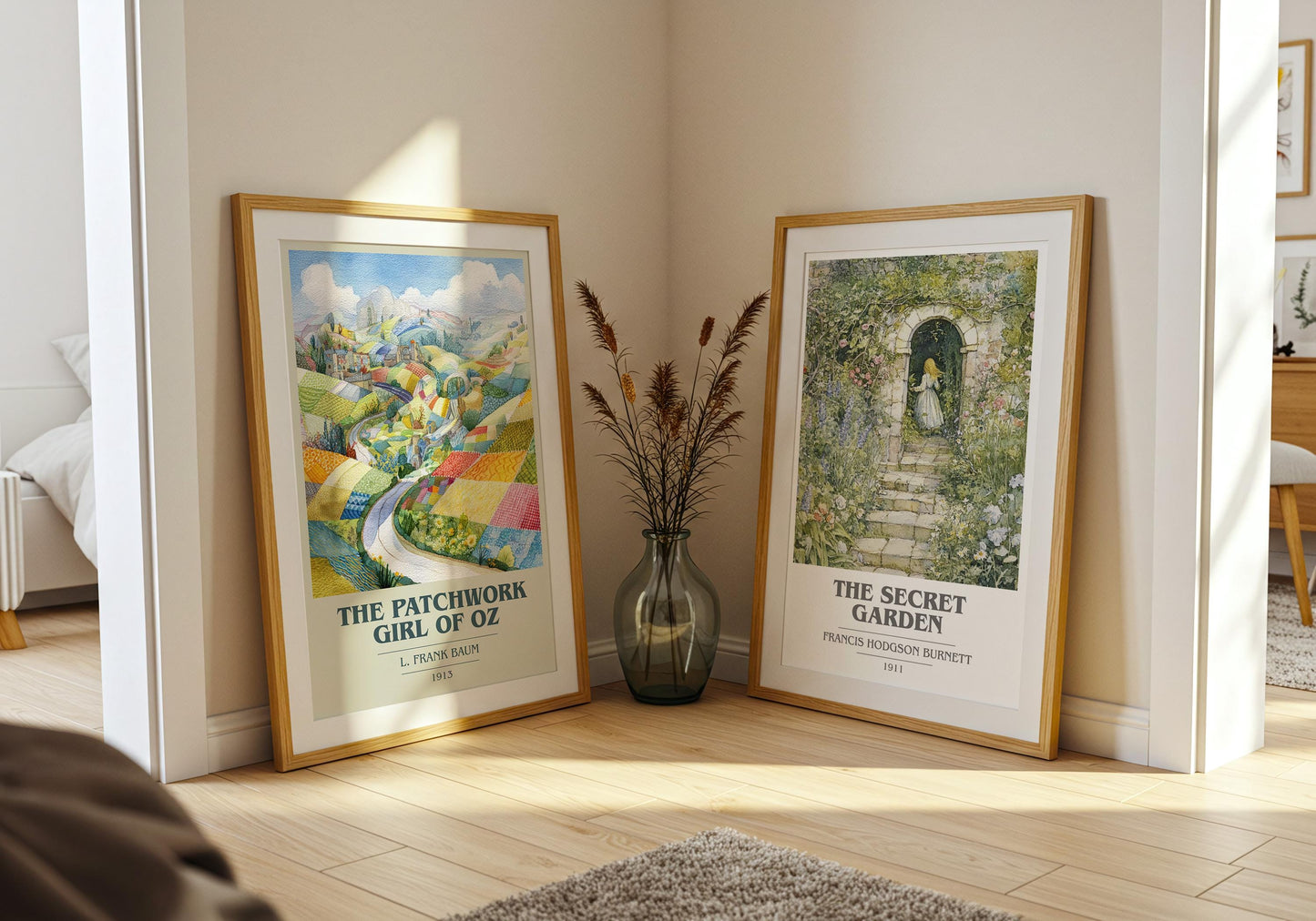 The Patchwork Girl of Oz by L. Frank Baum | Book Poster | Literary Art Gift For Book Lover | Novel Inspired Wall Art | Free Delivery