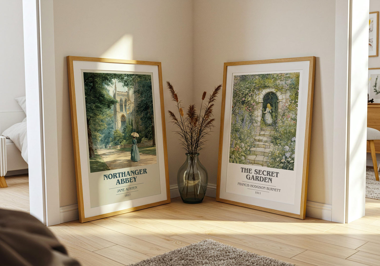 Northanger Abbey by Jane Austen | Book Poster | Literary Art Gift For Book Lover | Novel Inspired Wall Art | Free Delivery