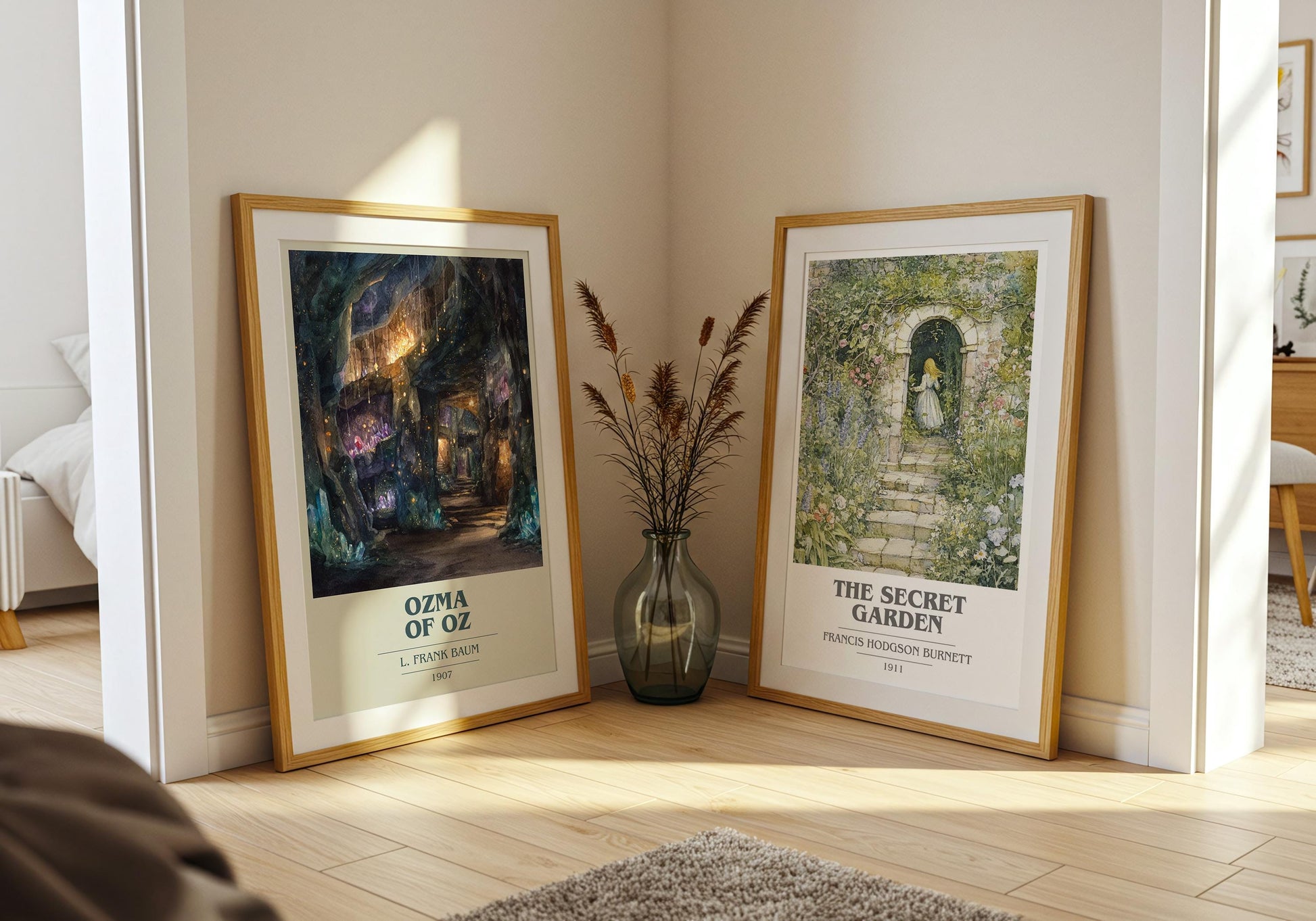 Osma of Oz by L. Frank Baum | Book Poster | Literary Art Gift For Book Lover | Novel Inspired Wall Art | Free Delivery