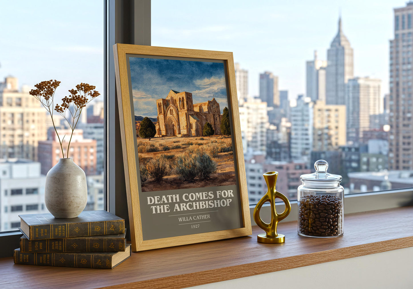 The Beautiful and Damned book cover book poster framed on wall – classic literature wall art