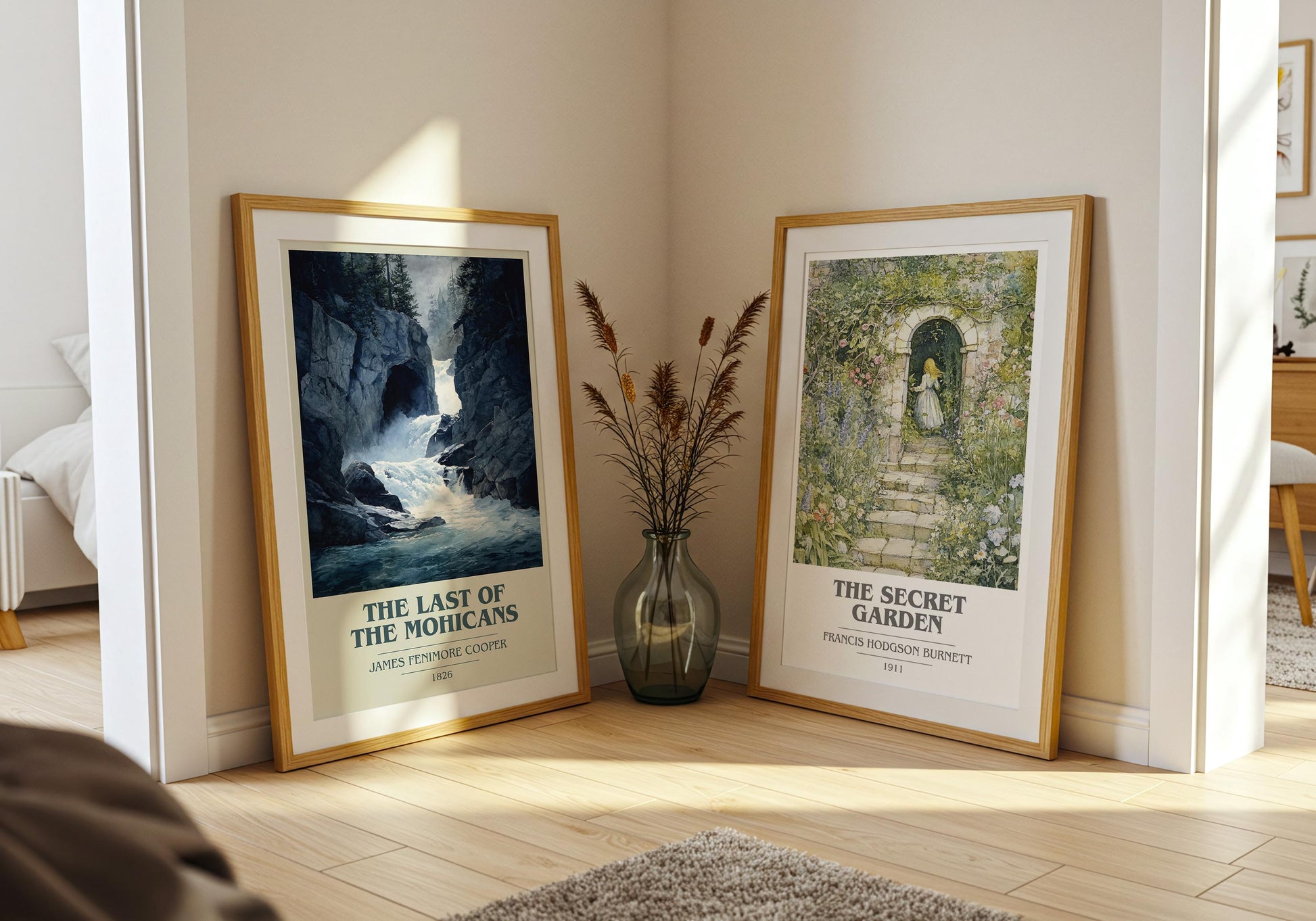 The Last Of The Mohicans book poster packaging – museum-quality print rolled in protective tube