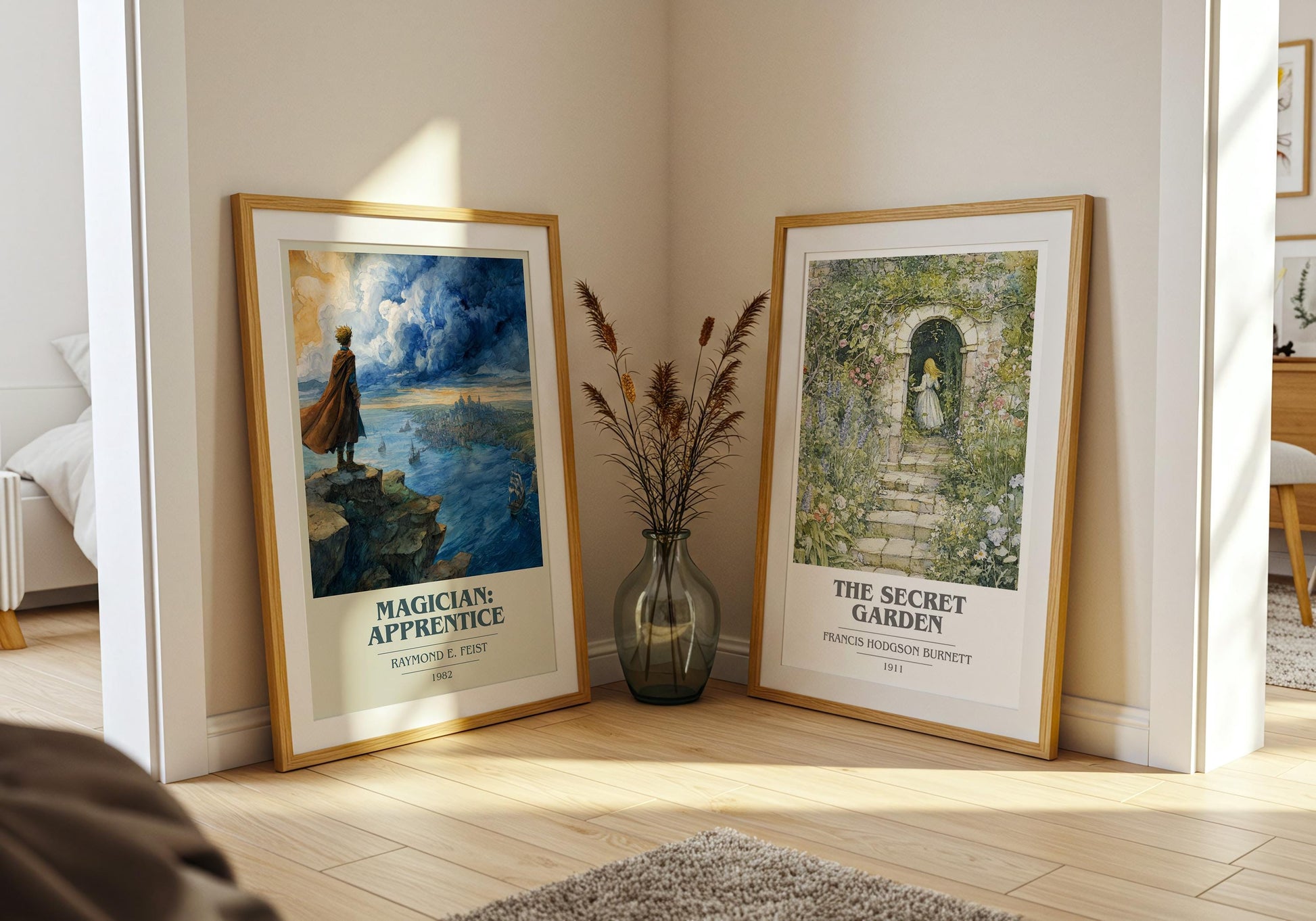 Magician: Apprentice by Raymond E. Feist | Book Poster | Literary Art Gift For Book Lover | Novel Inspired Wall Art | Free Delivery