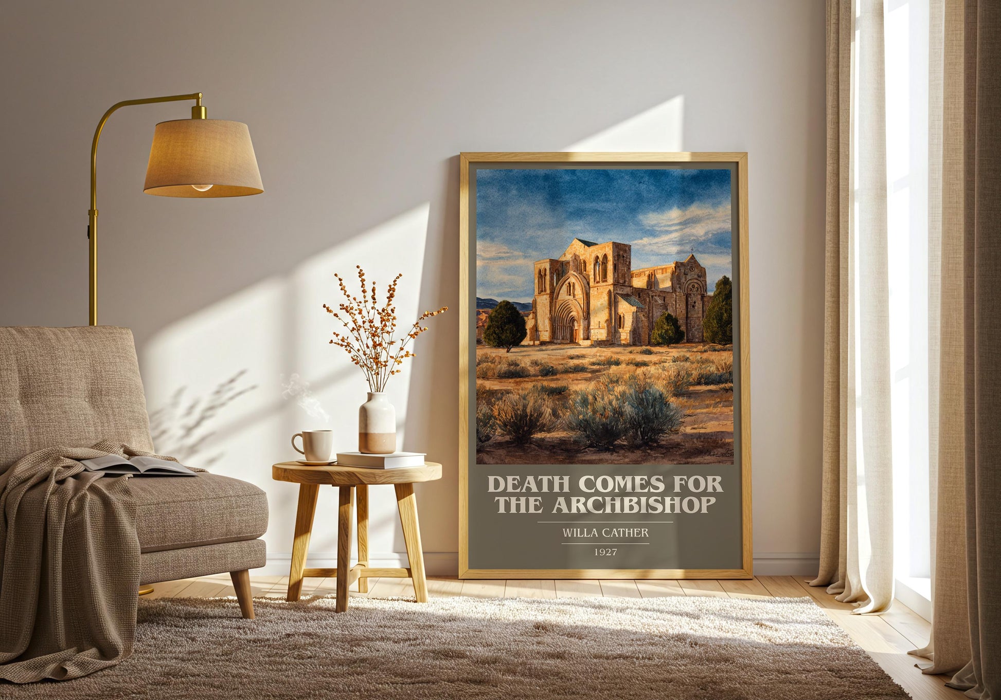 The Beautiful and Damned book cover print on bookshelf – F. Scott Fitzgerald fan gift