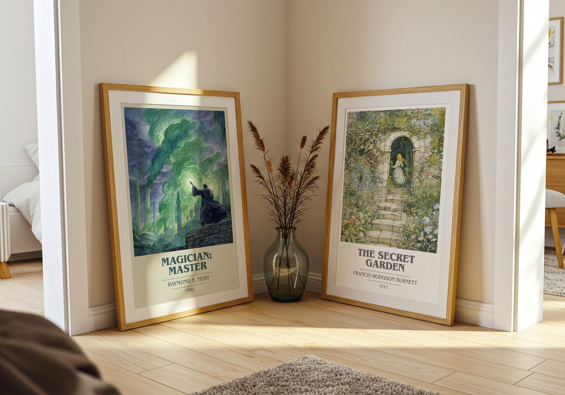 Magician: Master by Raymond E. Feist | Book Poster | Literary Art Gift For Book Lover | Novel Inspired Wall Art | Free Delivery