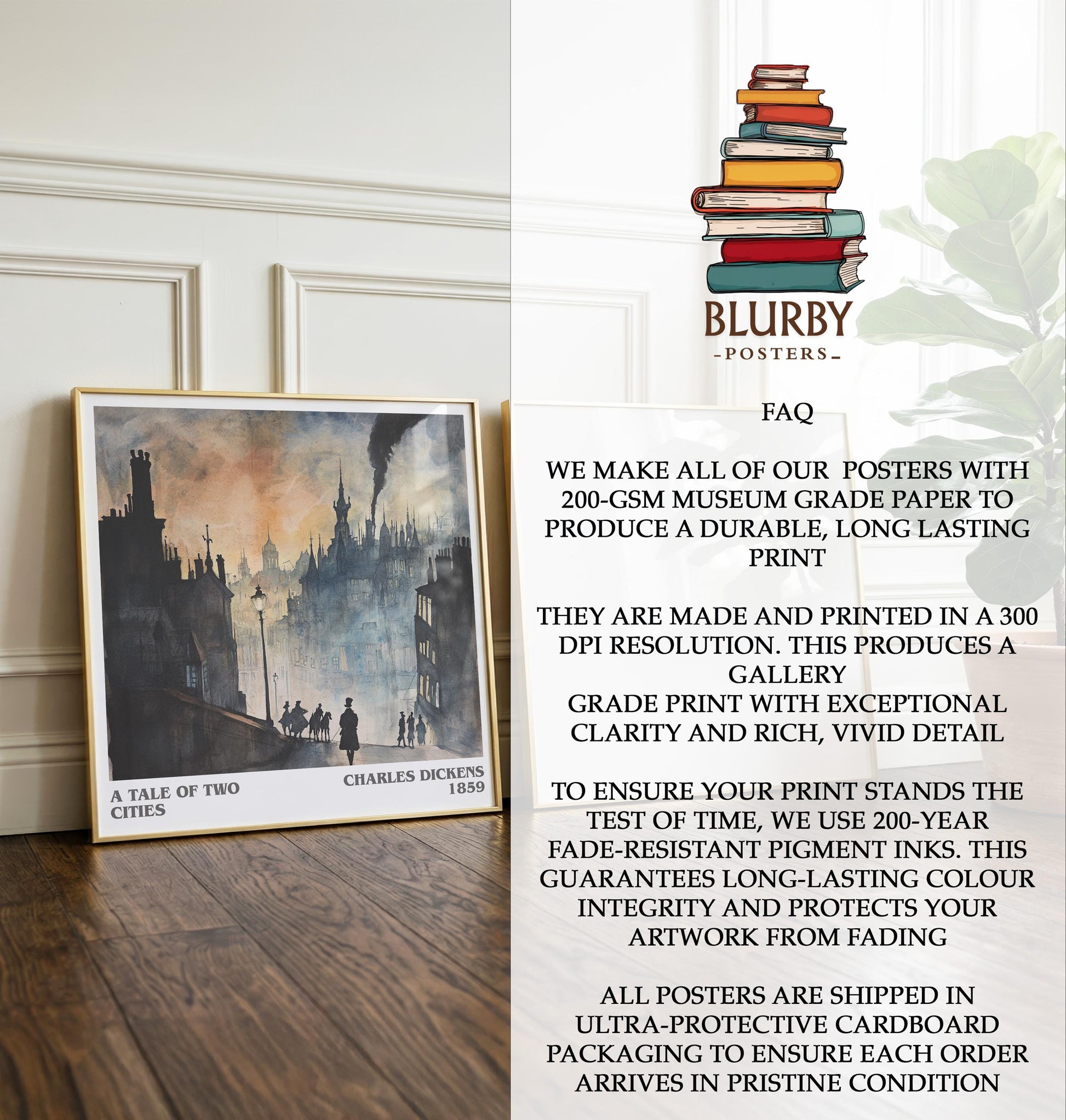 The Phantom Of The Opera by Gaston Leroux | Book Poster | Literary Art Gift For Book Lover | Novel Inspired Wall Art | Free Delivery