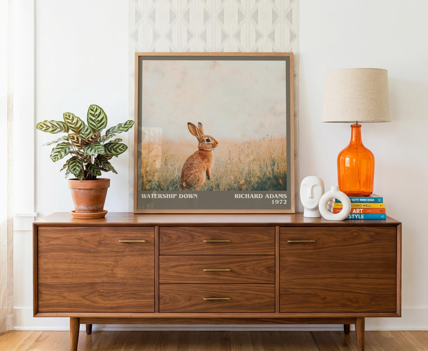 Watership Down literary literary print detail – Richard Adams book art