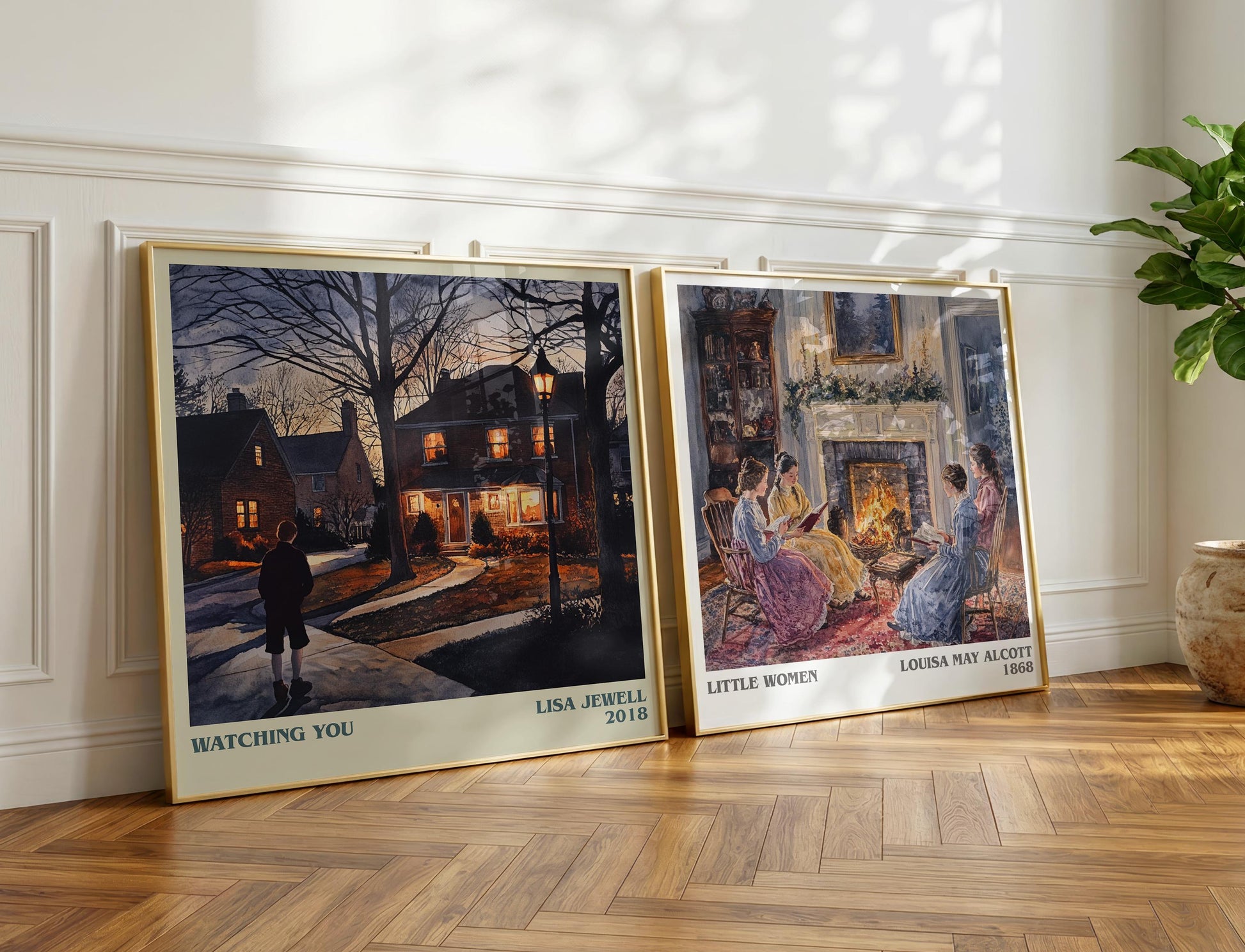 Watching You book poster packaging – museum-quality print rolled in protective tube