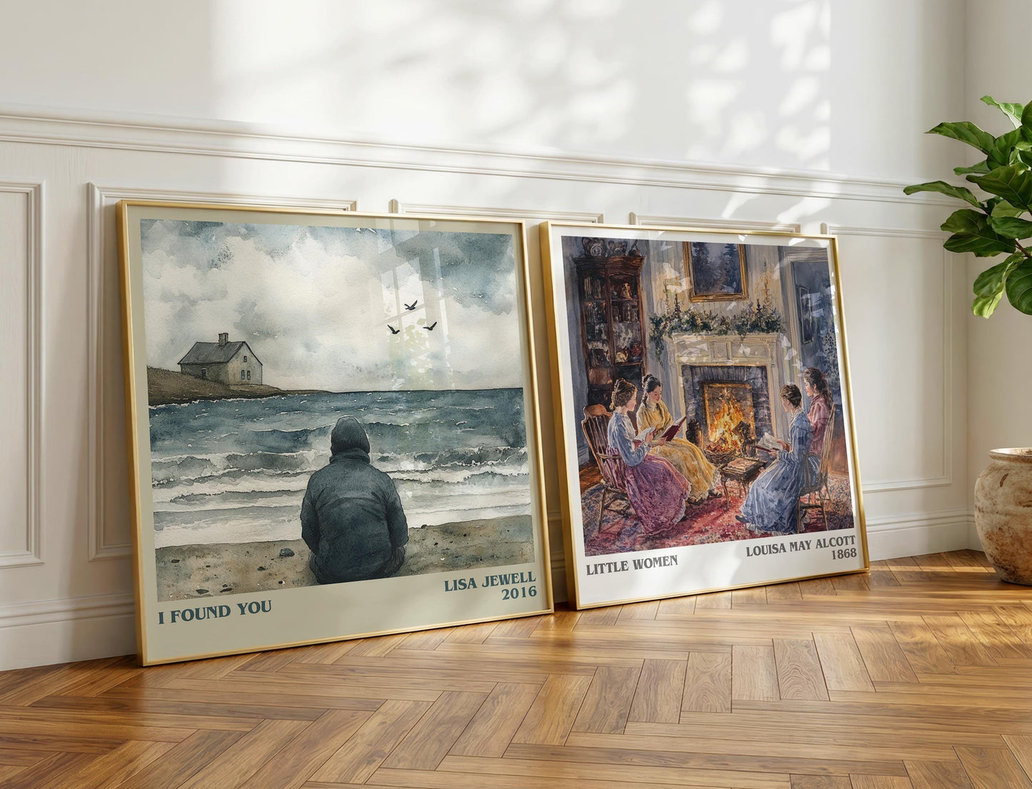 I Found You book poster packaging – museum-quality print rolled in protective tube