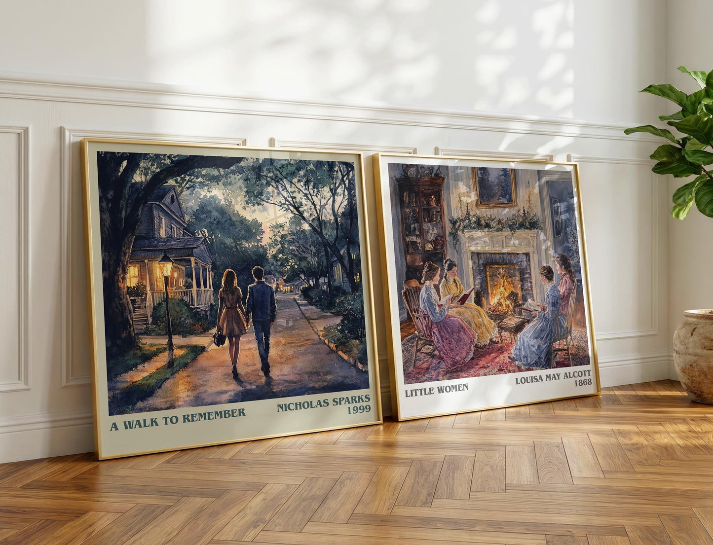 A Walk to Remember book poster packaging – museum-quality print rolled in protective tube