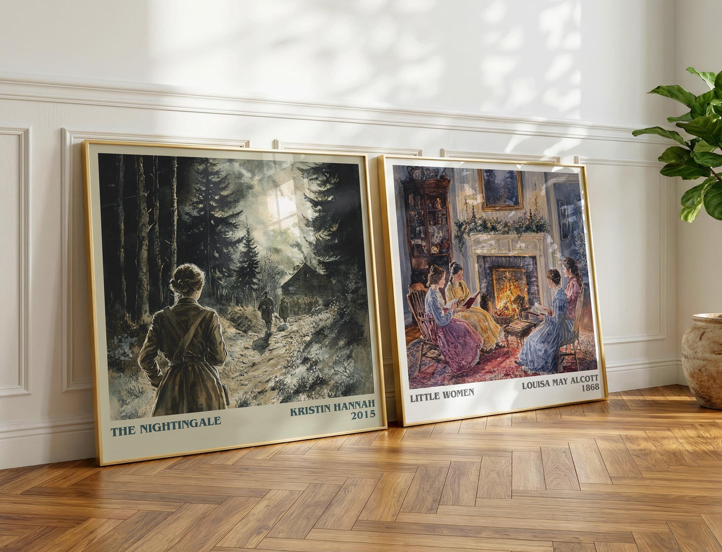 The Nightingale book poster packaging – museum-quality print rolled in protective tube