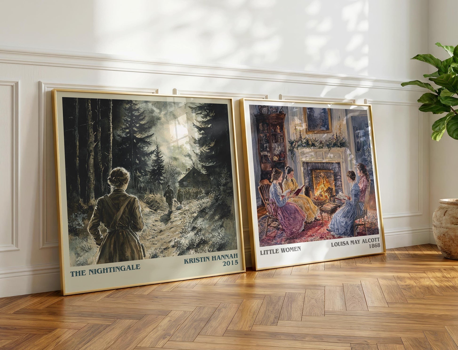 The Nightingale book poster packaging – museum-quality print rolled in protective tube