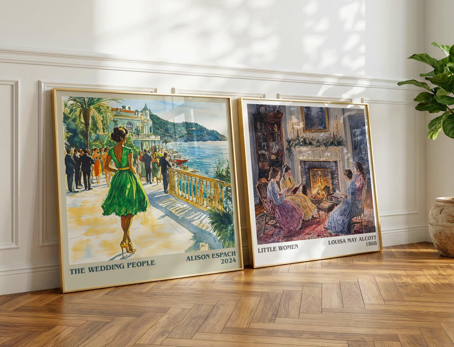 The Wedding People book poster packaging – museum-quality print rolled in protective tube