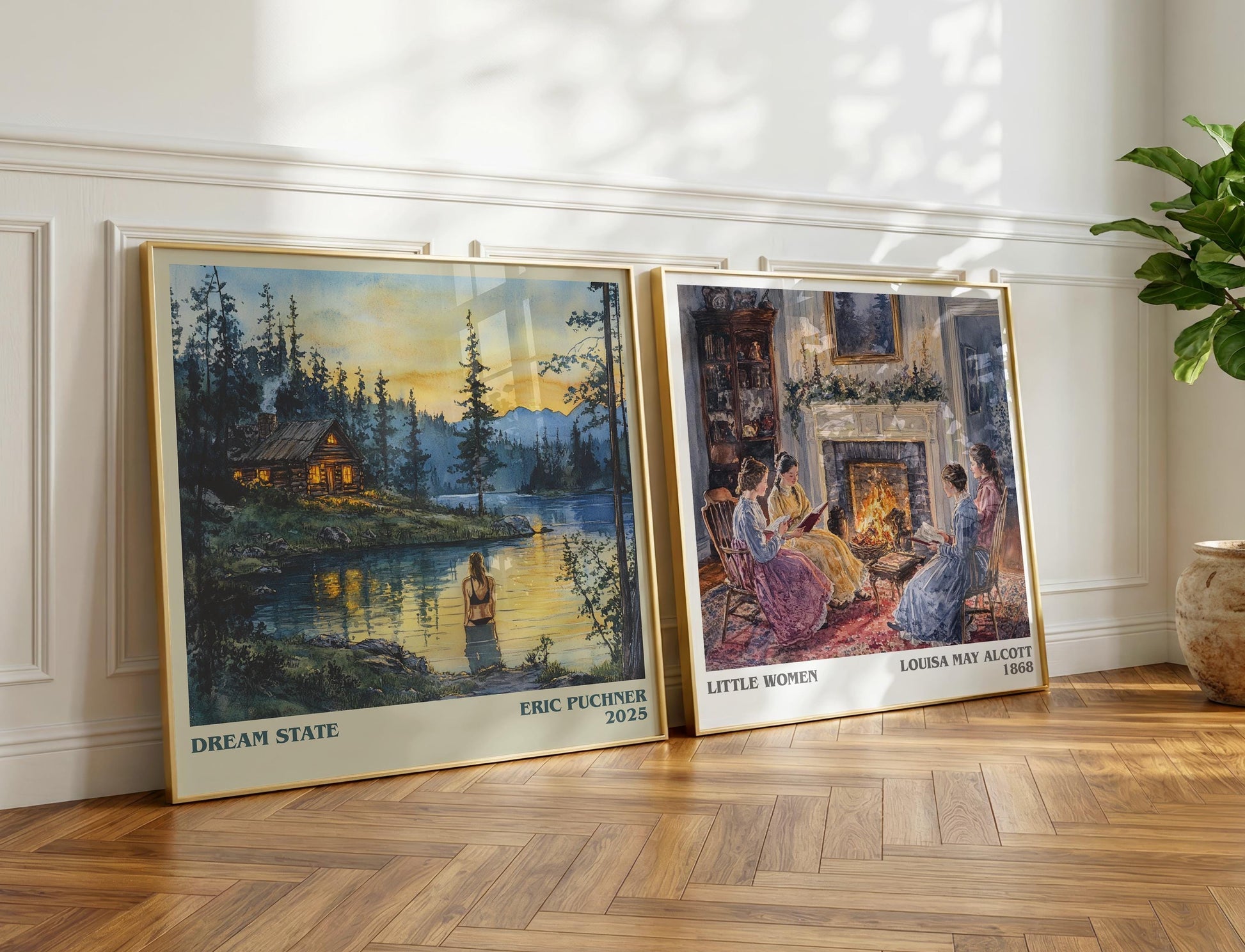 Dream State book poster packaging – museum-quality print rolled in protective tube