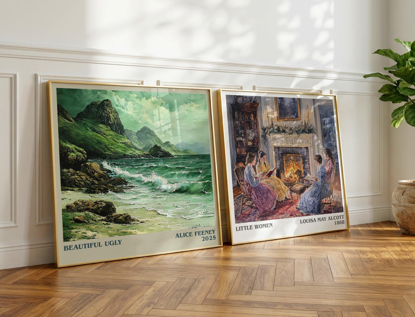 Beautiful Ugly book poster packaging – museum-quality print rolled in protective tube