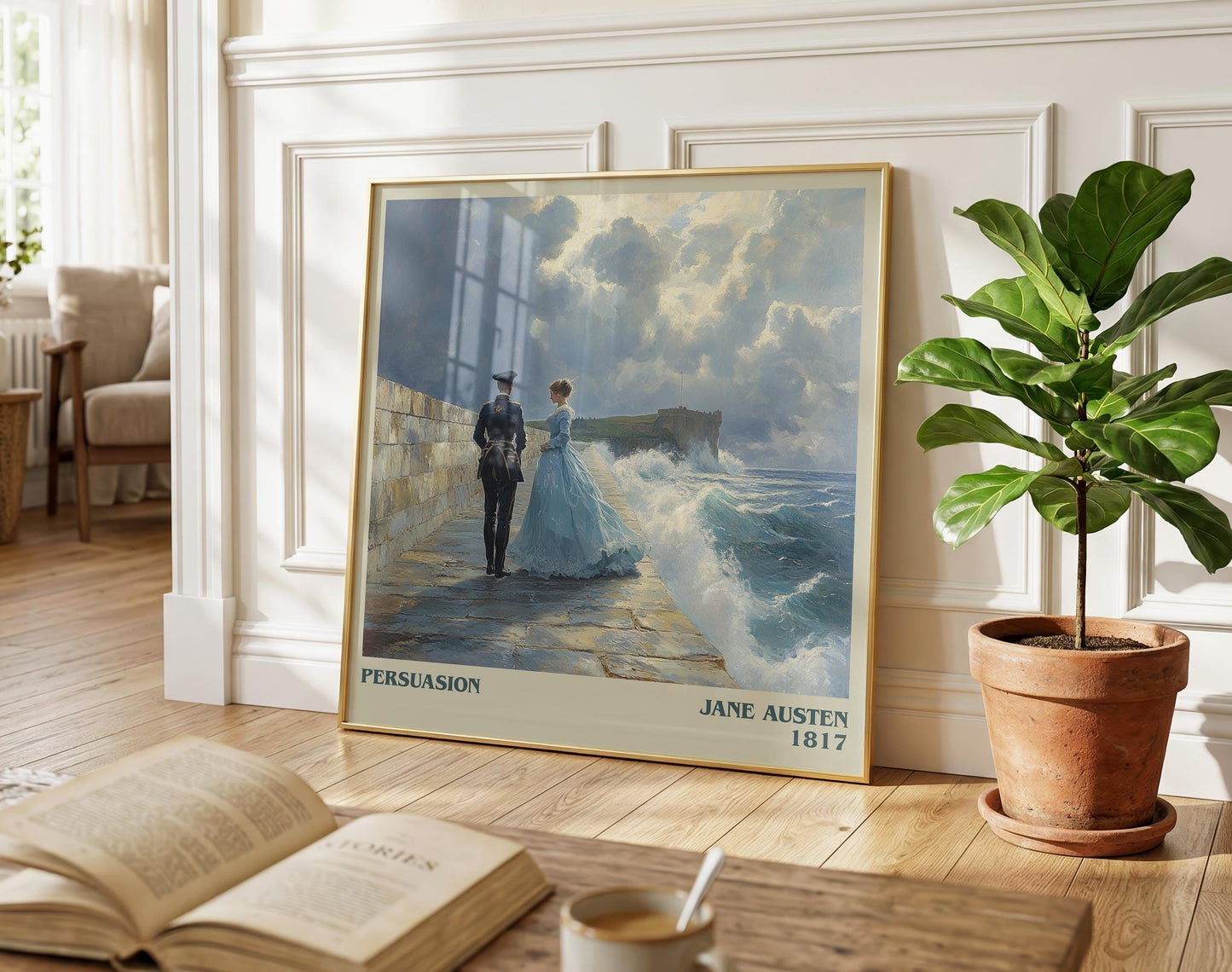 Persuasion literary poster paired in gallery wall – literary art prints