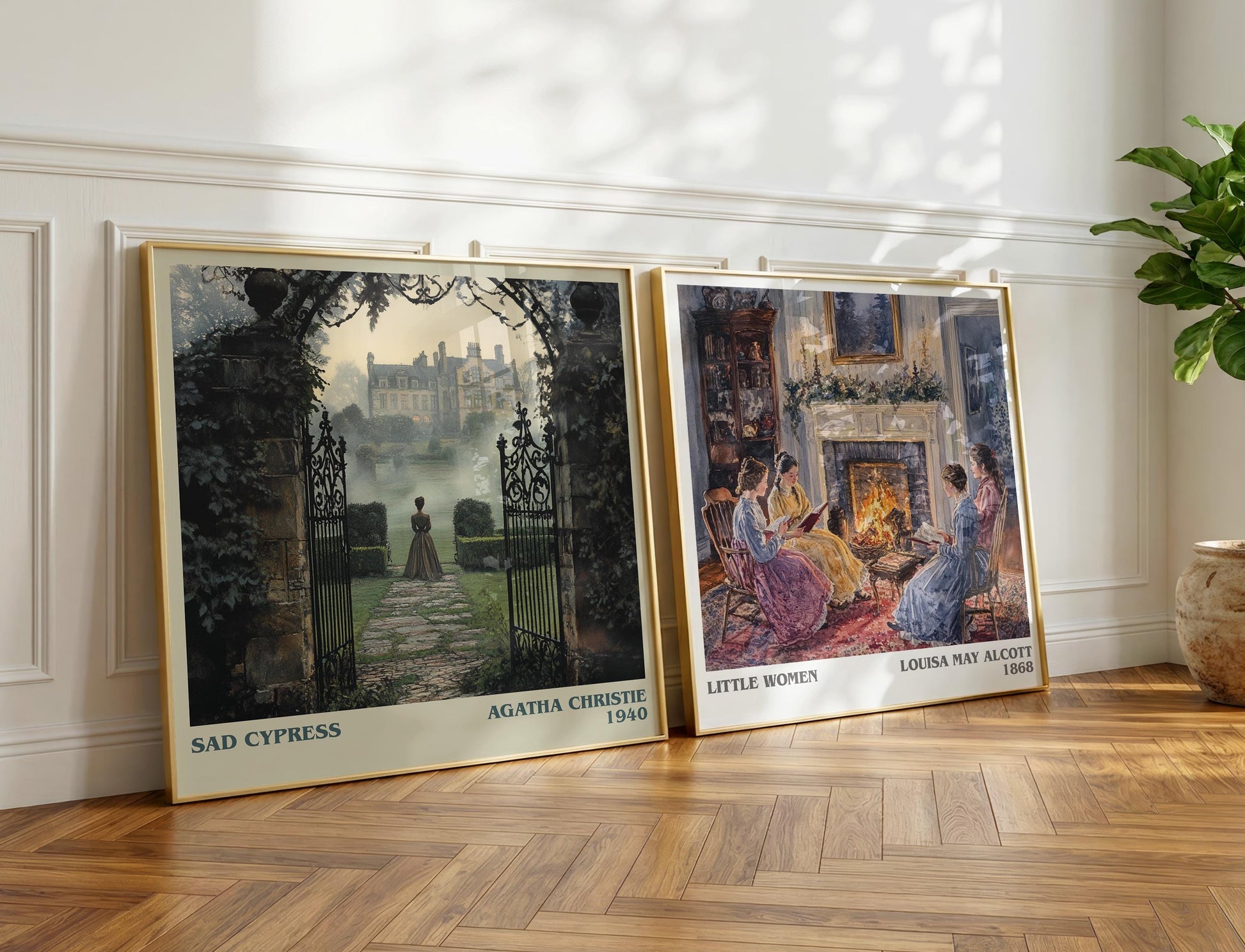 Sad Cypress book poster packaging – museum-quality print rolled in protective tube