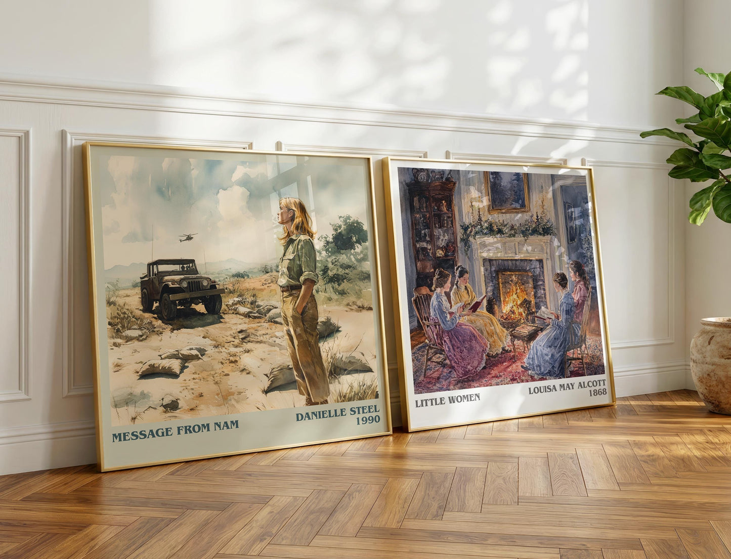 Message From Nam by Danielle Steel | Book Poster | Literary Art Gift For Book Lover | Novel Inspired Wall Art | Free Delivery