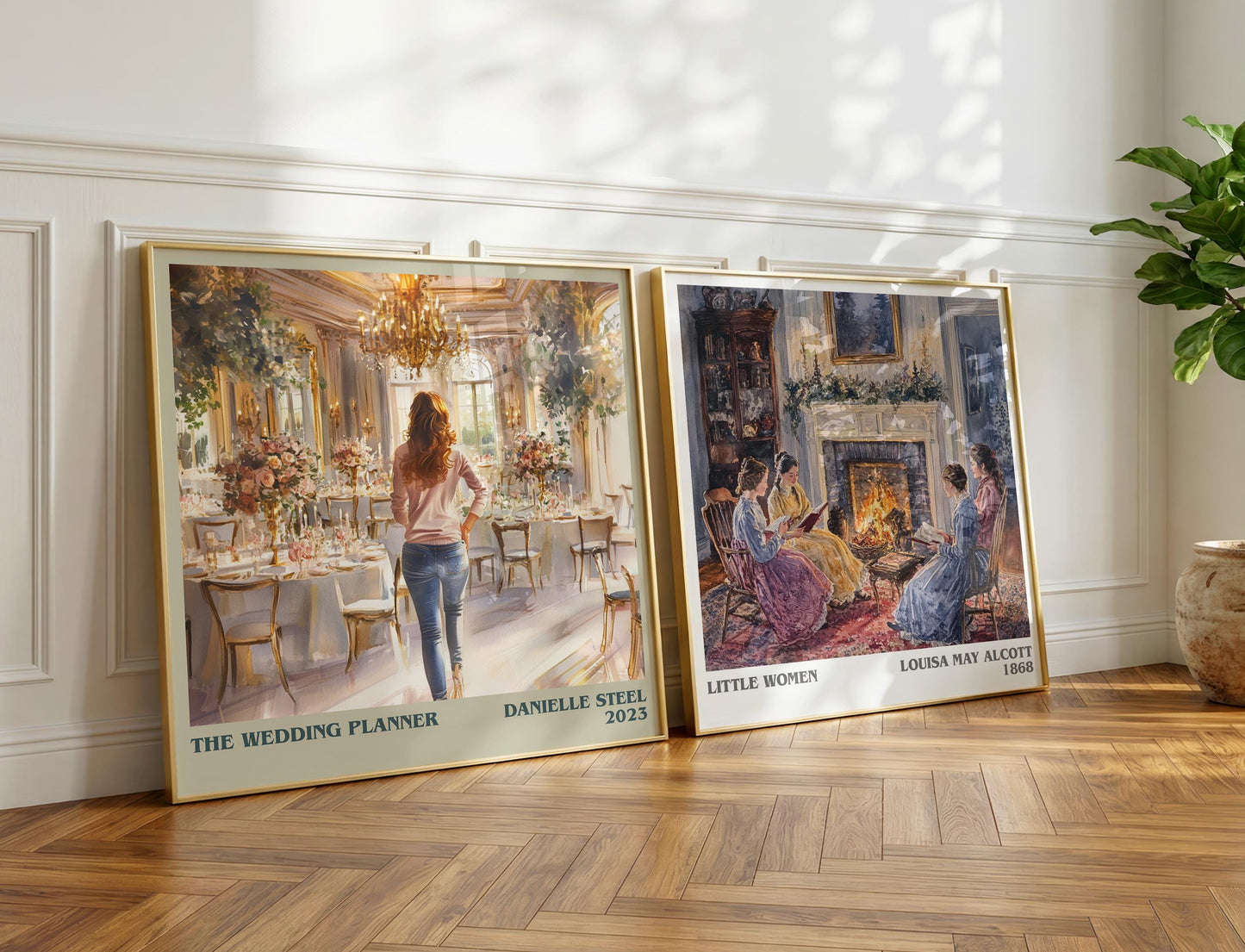 The Wedding Planner book poster packaging – museum-quality print rolled in protective tube