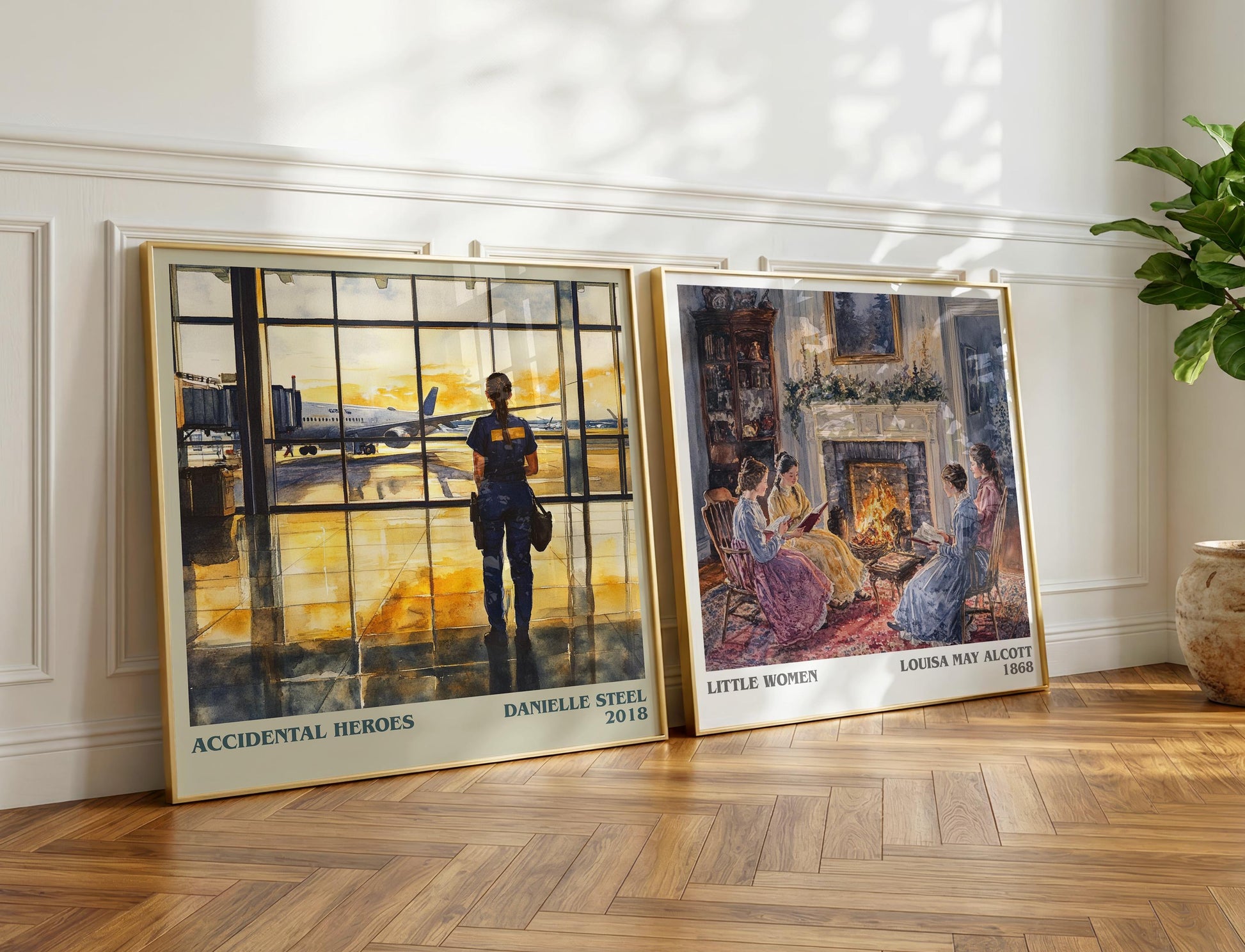 Accidental Heroes book poster packaging – museum-quality print rolled in protective tube