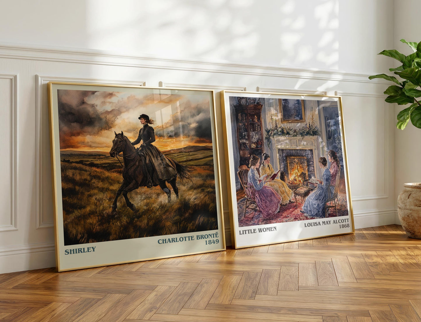 Shirley book poster packaging – museum-quality print rolled in protective tube