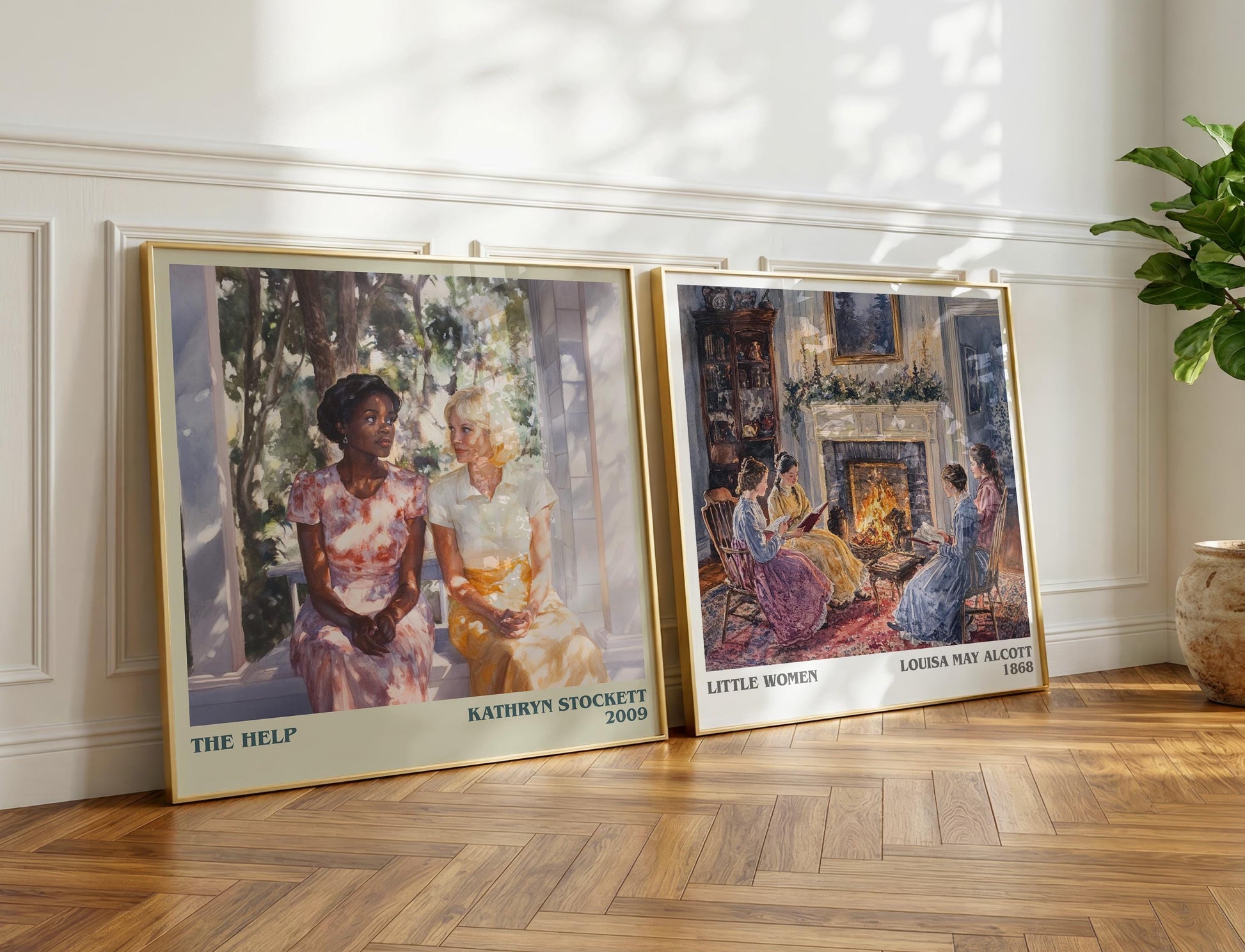 The Help book poster packaging – museum-quality print rolled in protective tube