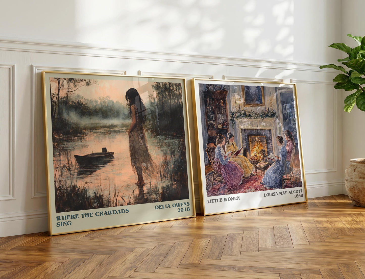 Where the Crawdads Sing book poster packaging – museum-quality print rolled in protective tube