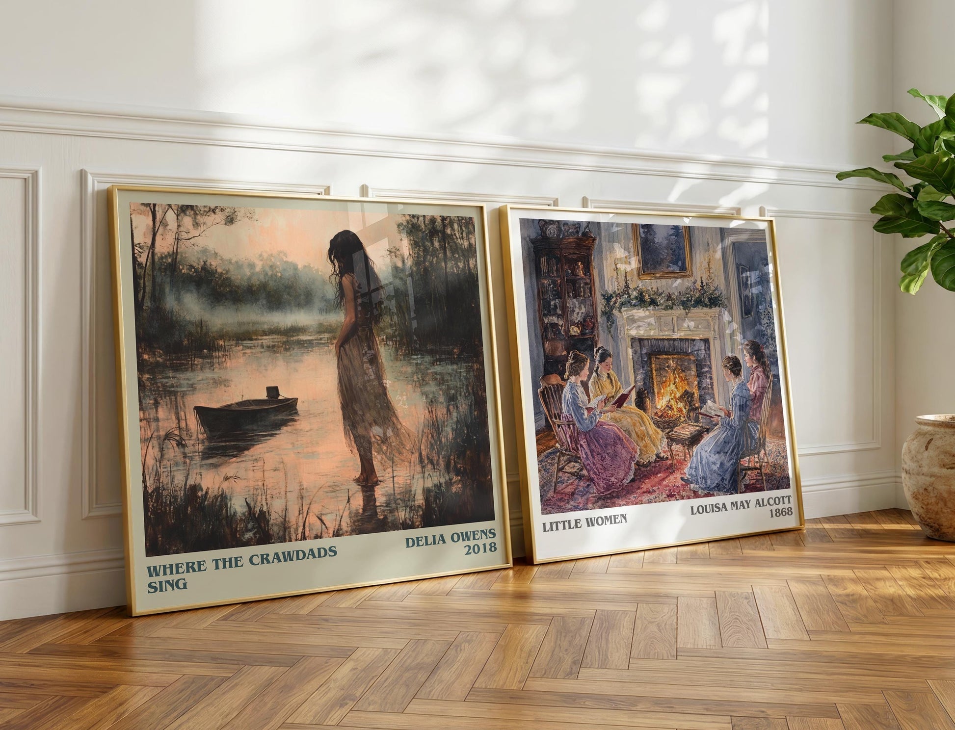 Where the Crawdads Sing book poster packaging – museum-quality print rolled in protective tube