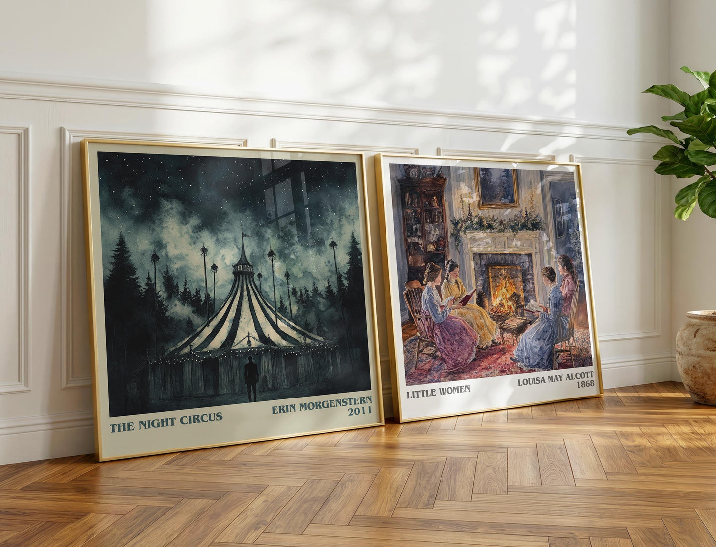 The Night Circus book poster packaging – museum-quality print rolled in protective tube