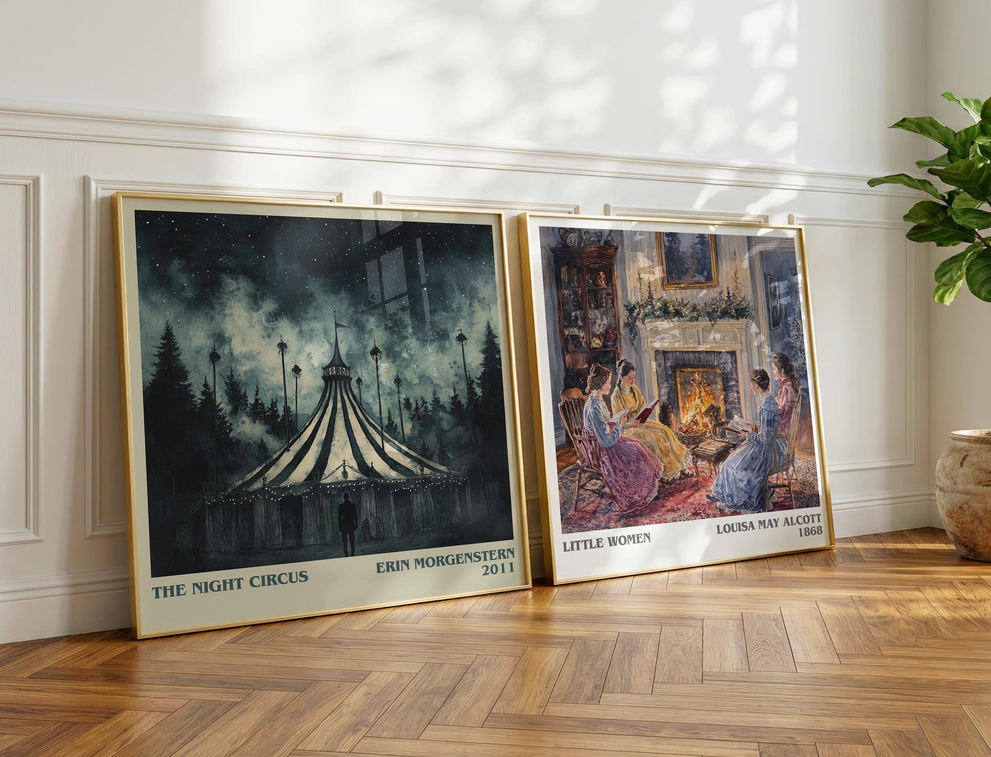 The Night Circus book poster packaging – museum-quality print rolled in protective tube