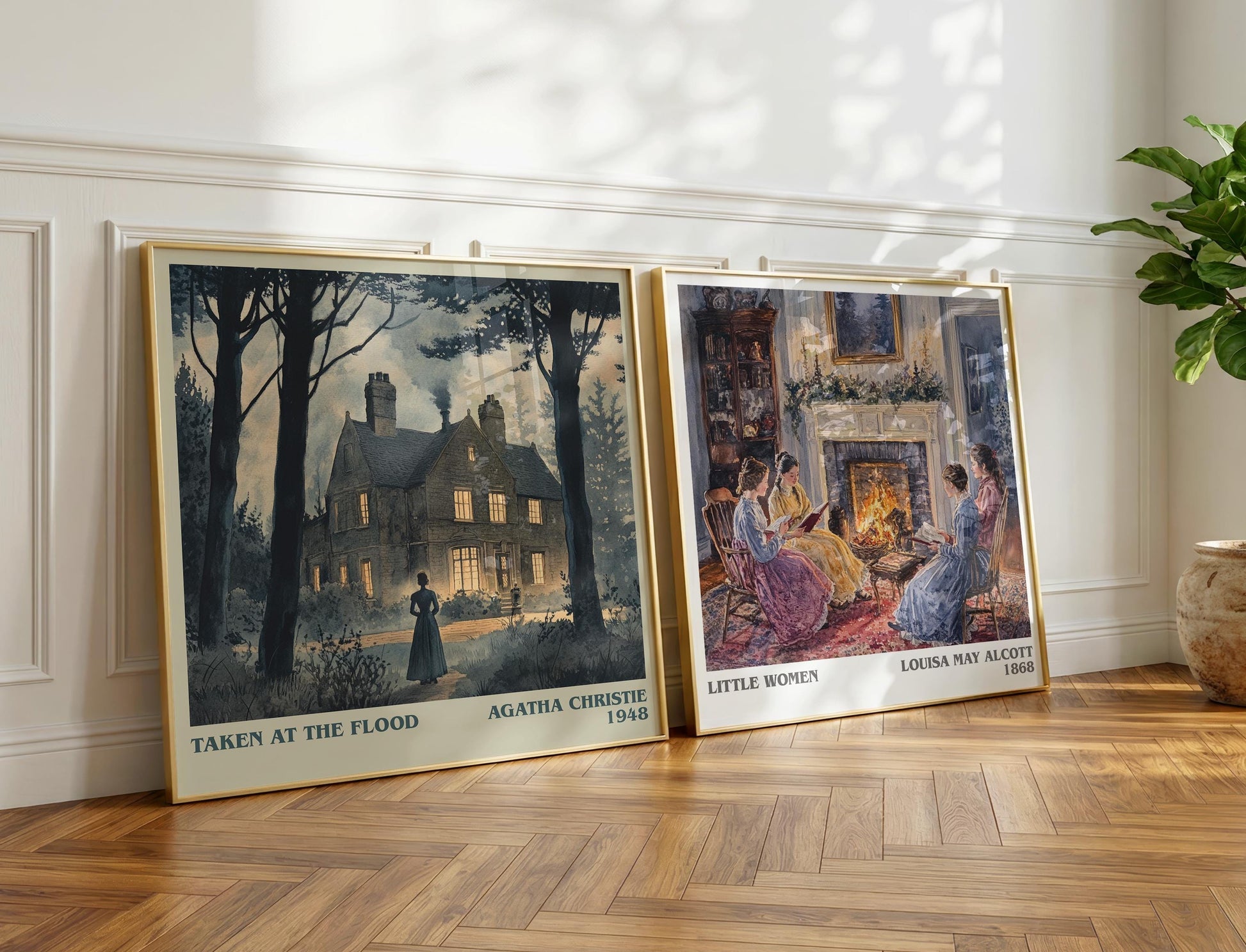 Taken at the Flood book poster packaging – museum-quality print rolled in protective tube