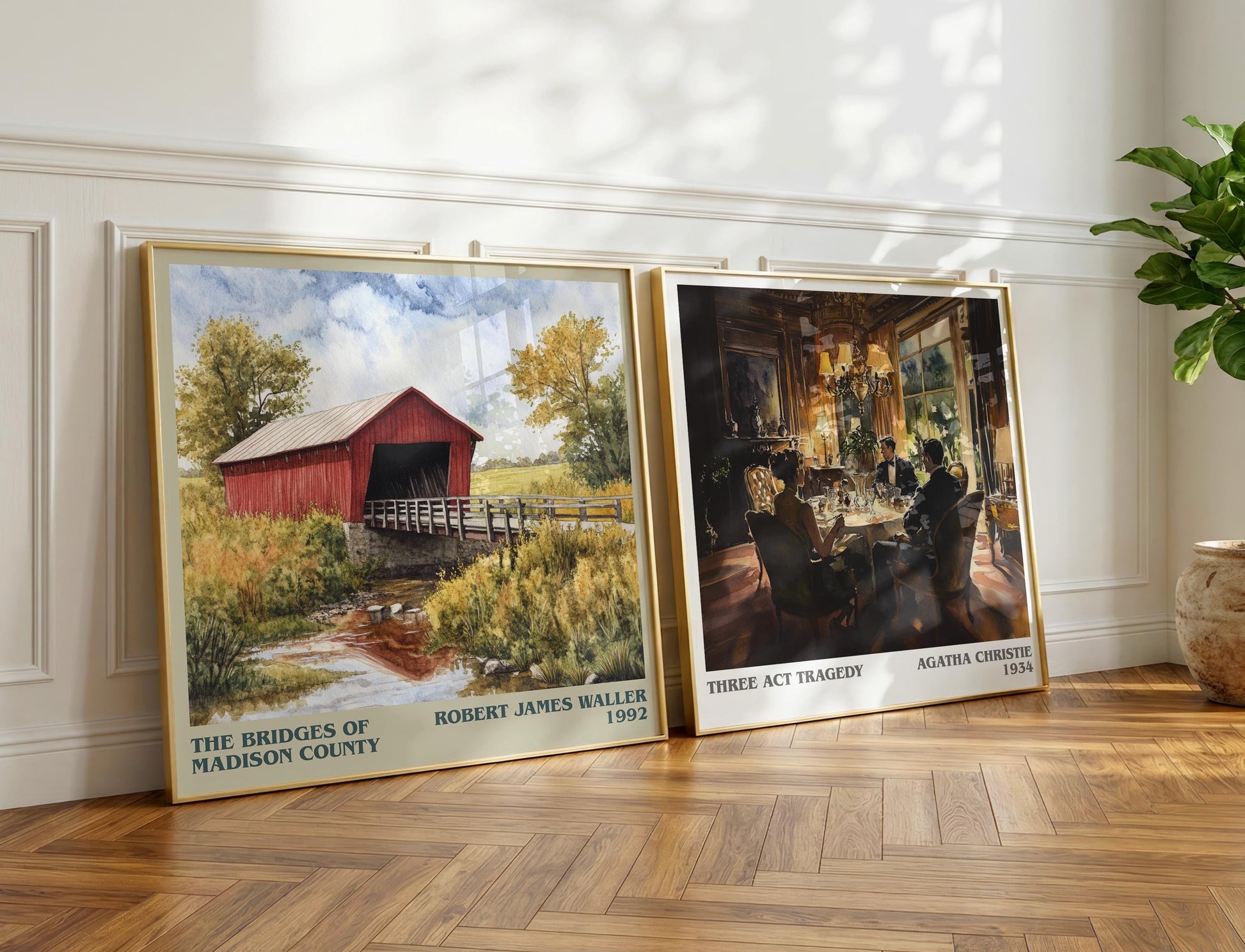The Bridges of Madison County book poster packaging – museum-quality print rolled in protective tube