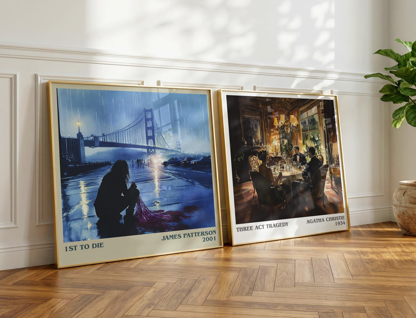 First To Die book poster packaging – museum-quality print rolled in protective tube