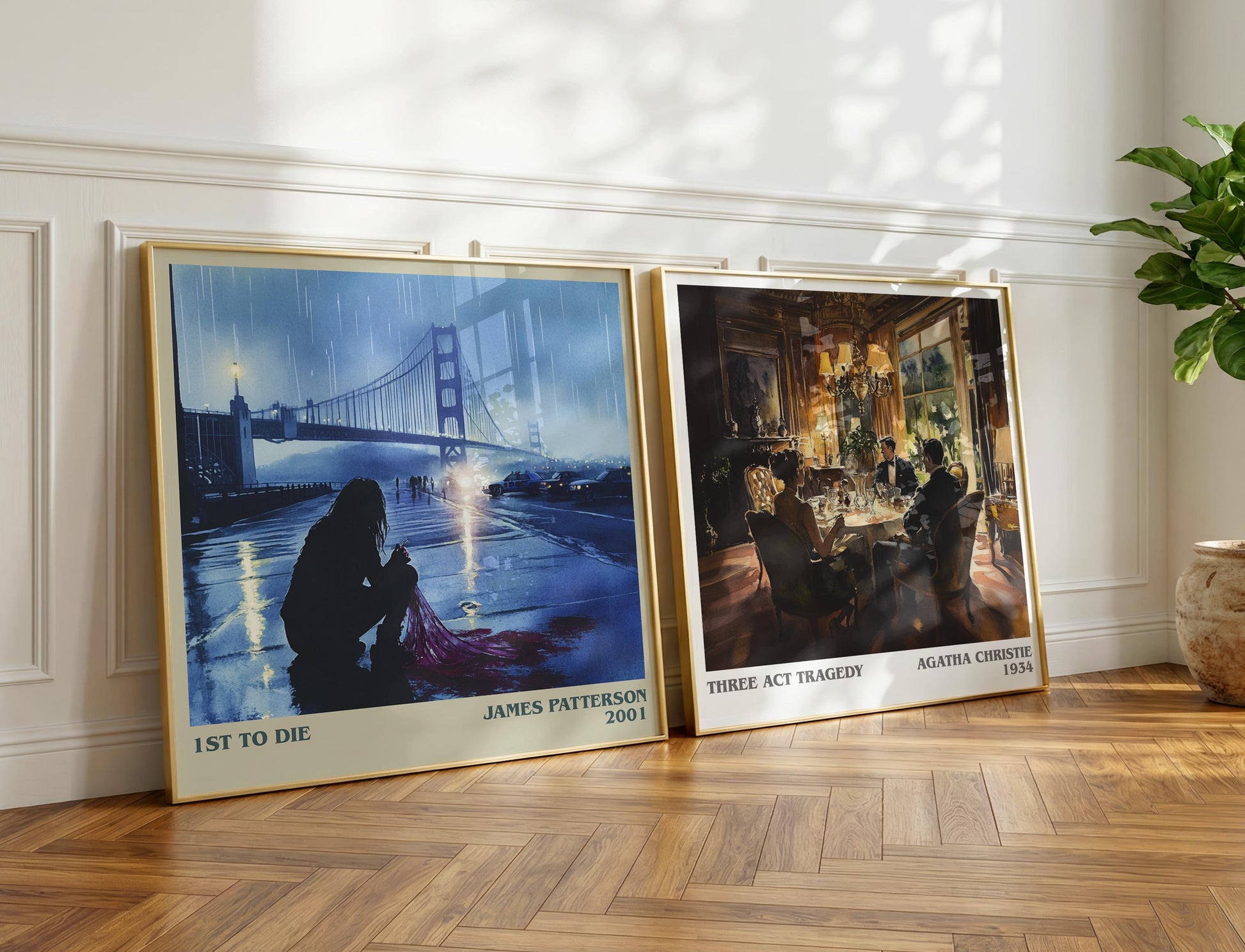 First To Die book poster packaging – museum-quality print rolled in protective tube