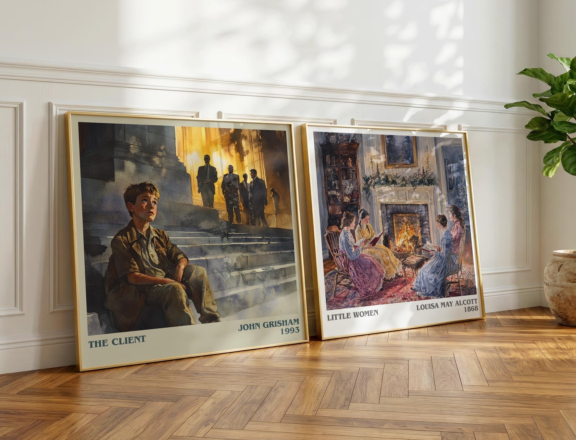 The Client book poster packaging – museum-quality print rolled in protective tube