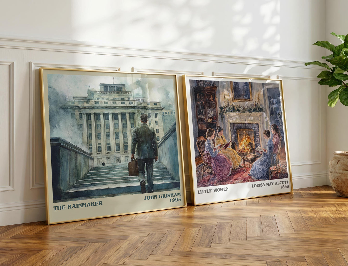 The Rainmaker book poster packaging – museum-quality print rolled in protective tube