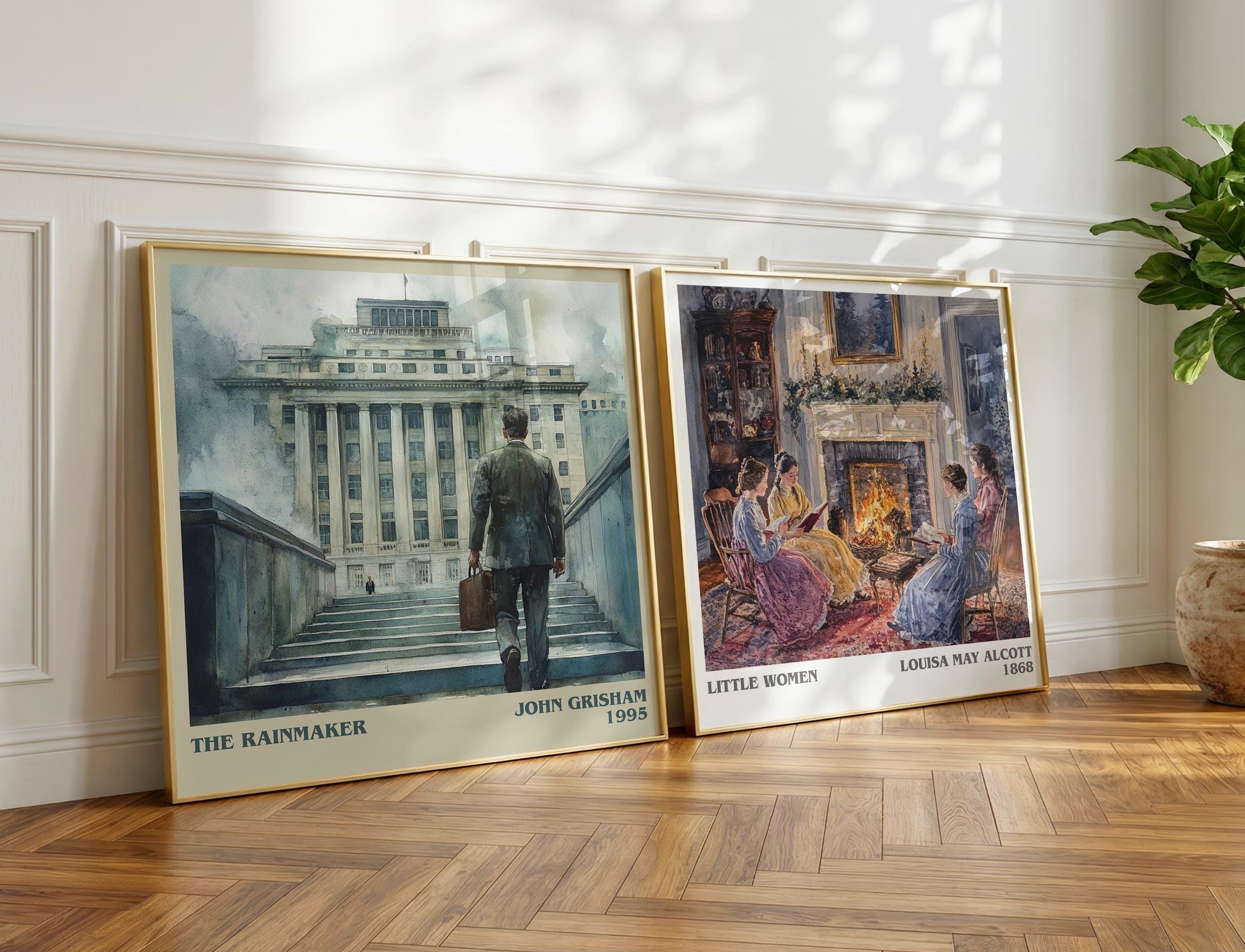 The Rainmaker book poster packaging – museum-quality print rolled in protective tube