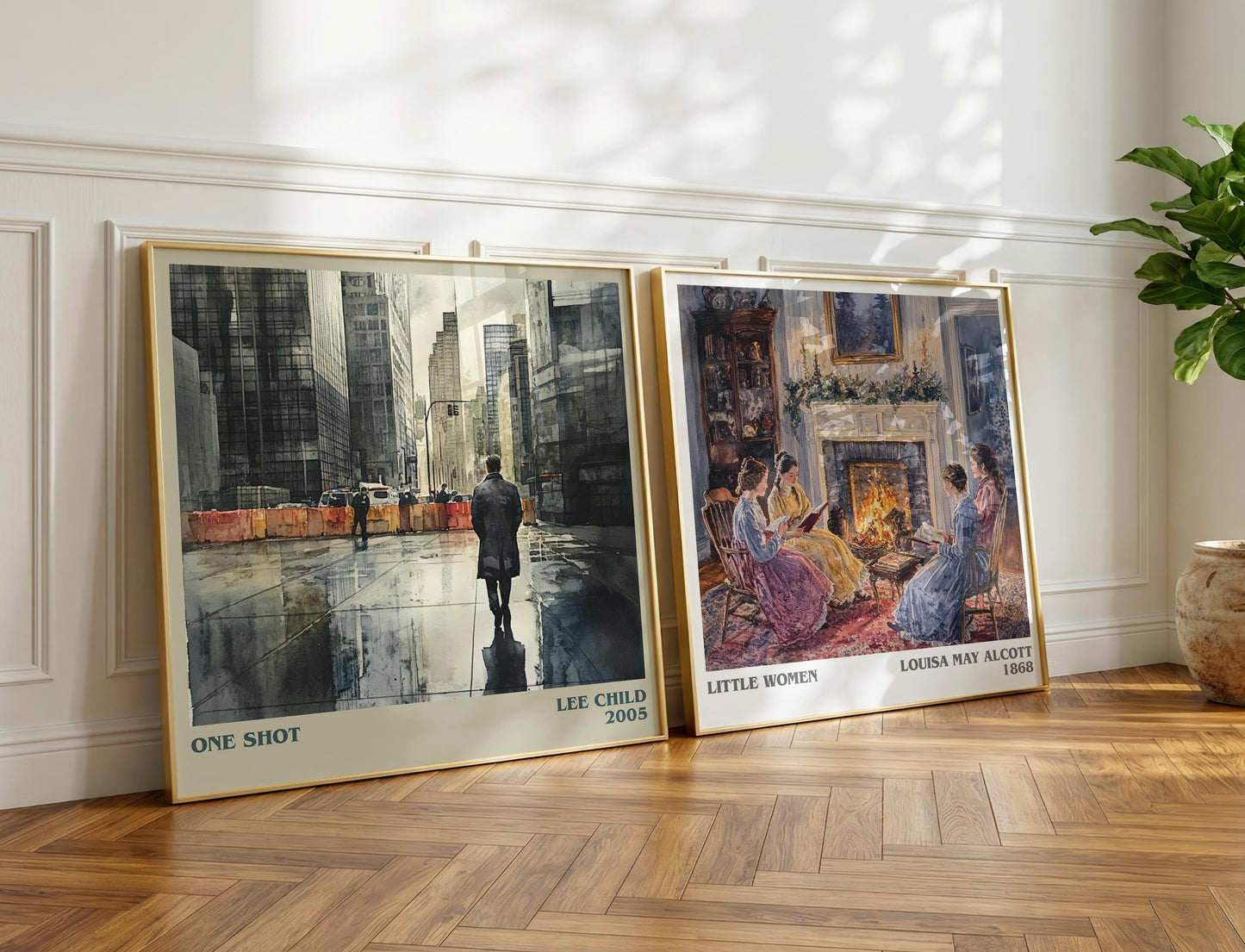 One Shot book poster packaging – museum-quality print rolled in protective tube