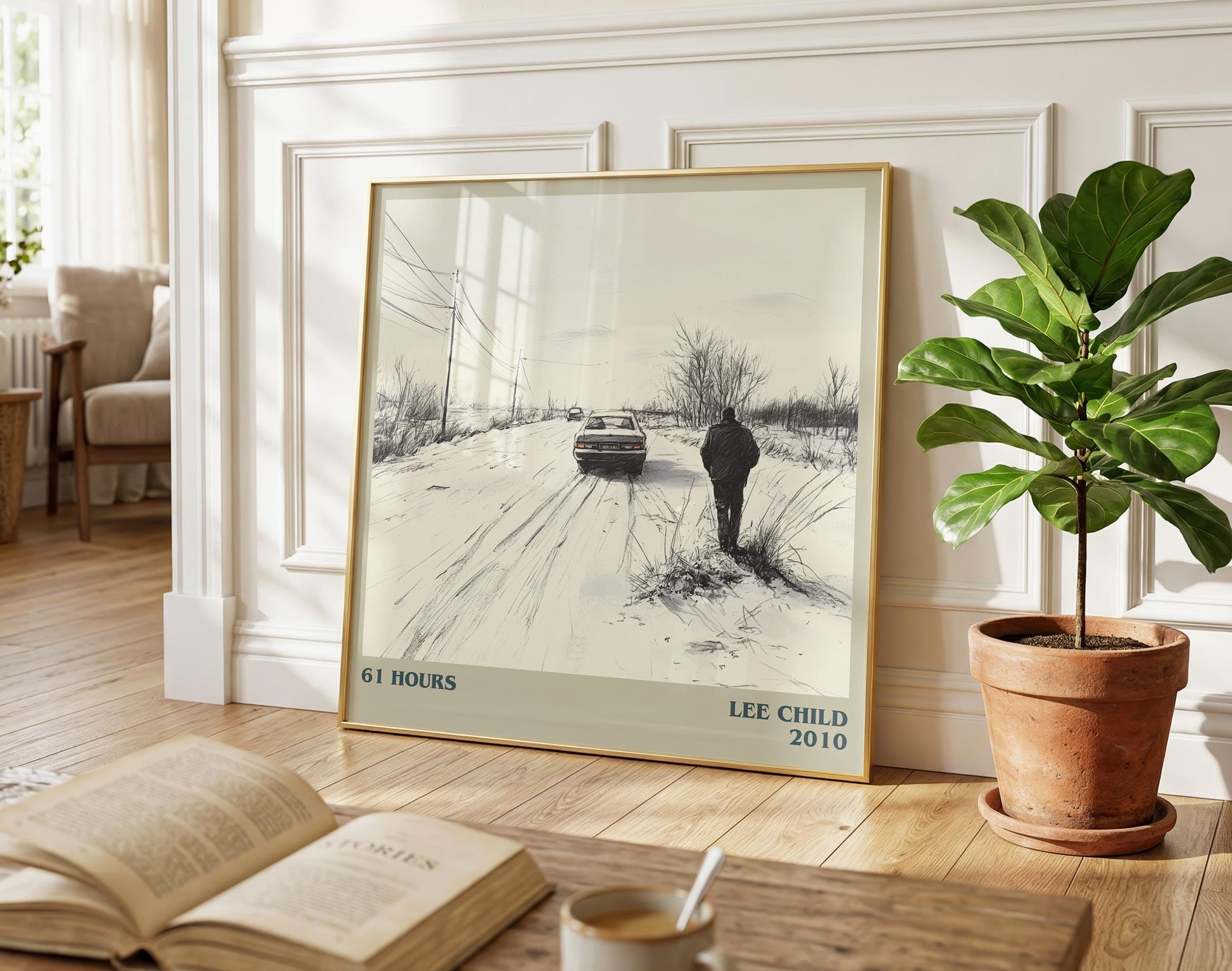 Make Me literary poster paired in gallery wall – literary art prints