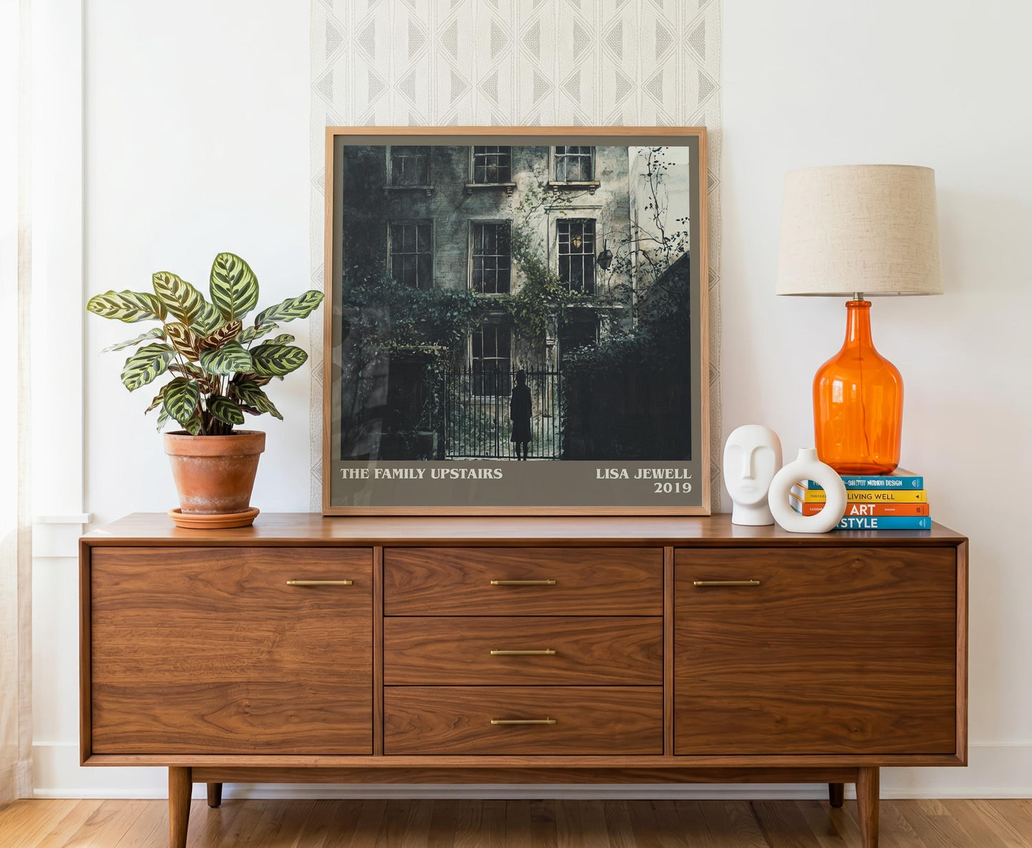 The Family Upstairs literary literary print detail – Lisa Jewell book art