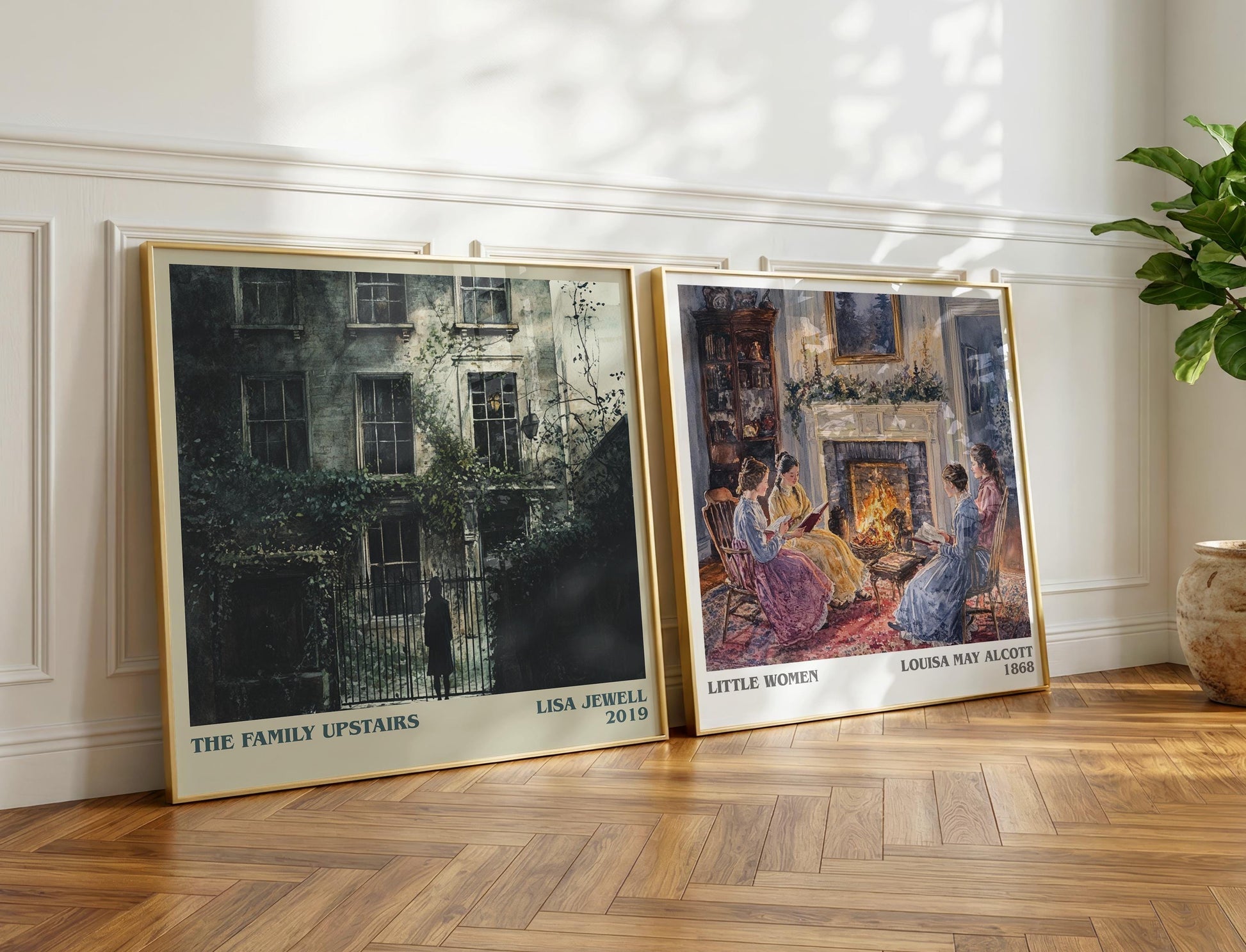 The Family Upstairs book poster packaging – museum-quality print rolled in protective tube