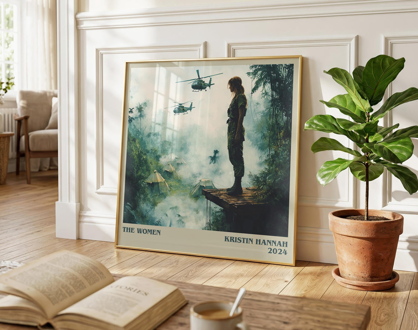 The Women literary poster paired in gallery wall – literary art prints