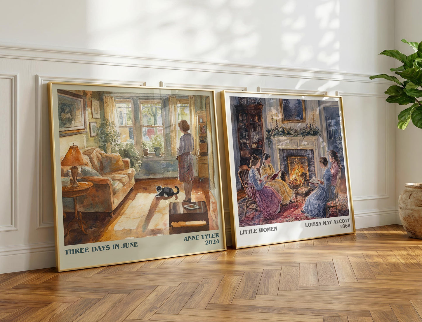 Three Days In June book poster packaging – museum-quality print rolled in protective tube