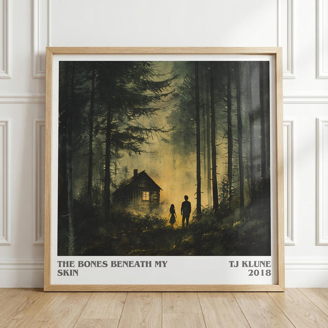 The Bones Beneath My Skin Literary Art Print by Tj Klune