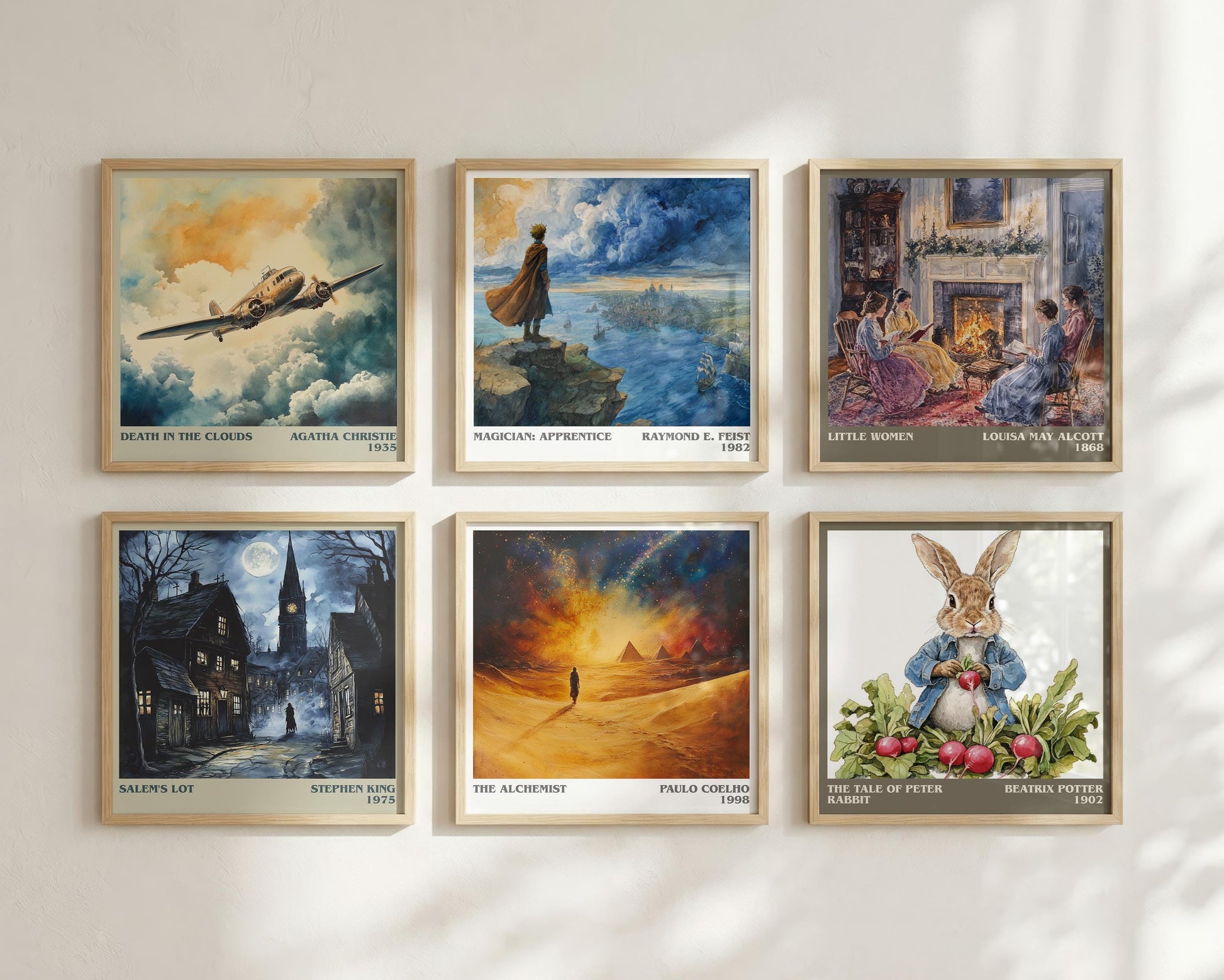 The Alchemist literary book poster framed on wall – adventure wall art