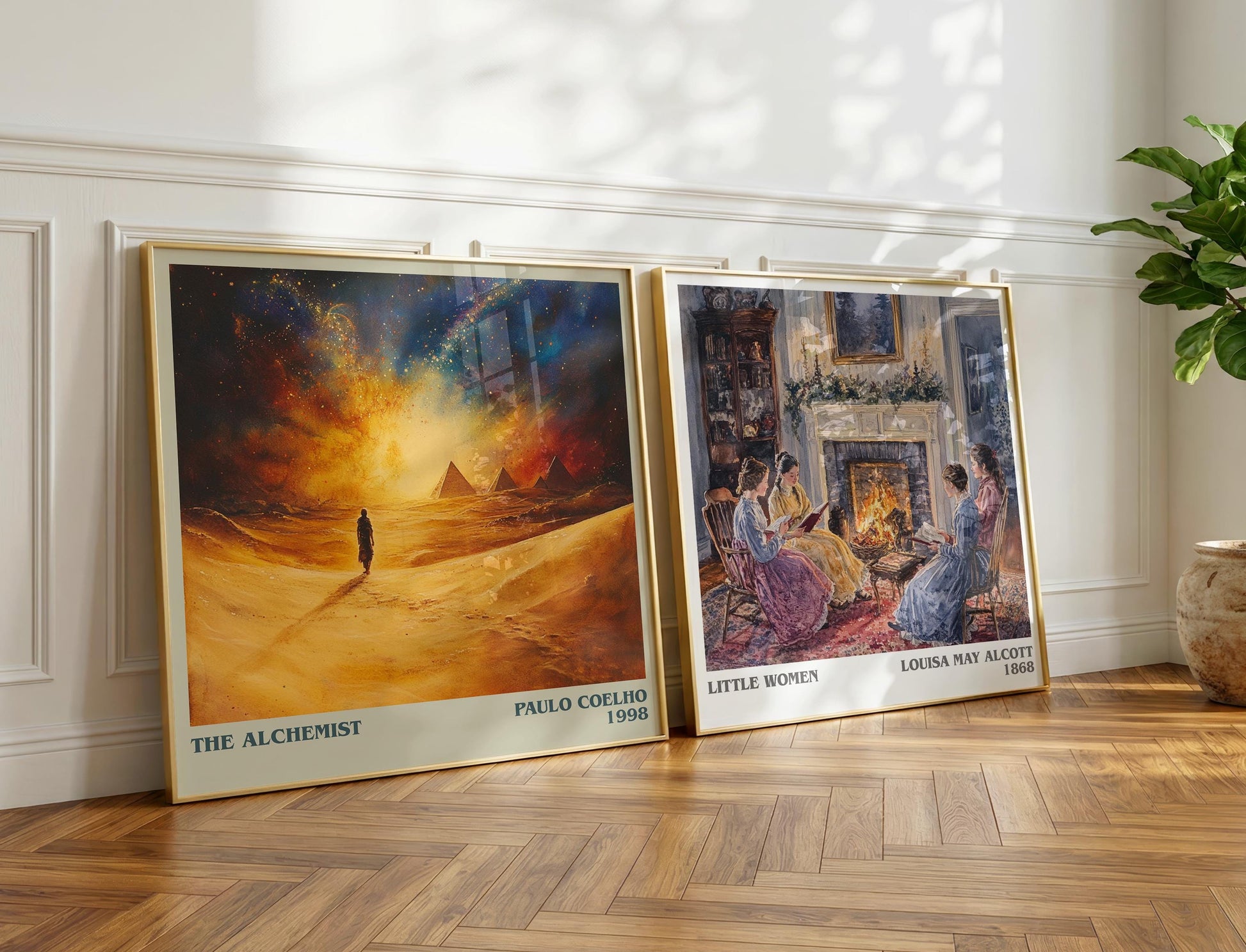 The Alchemist book poster packaging – museum-quality print rolled in protective tube