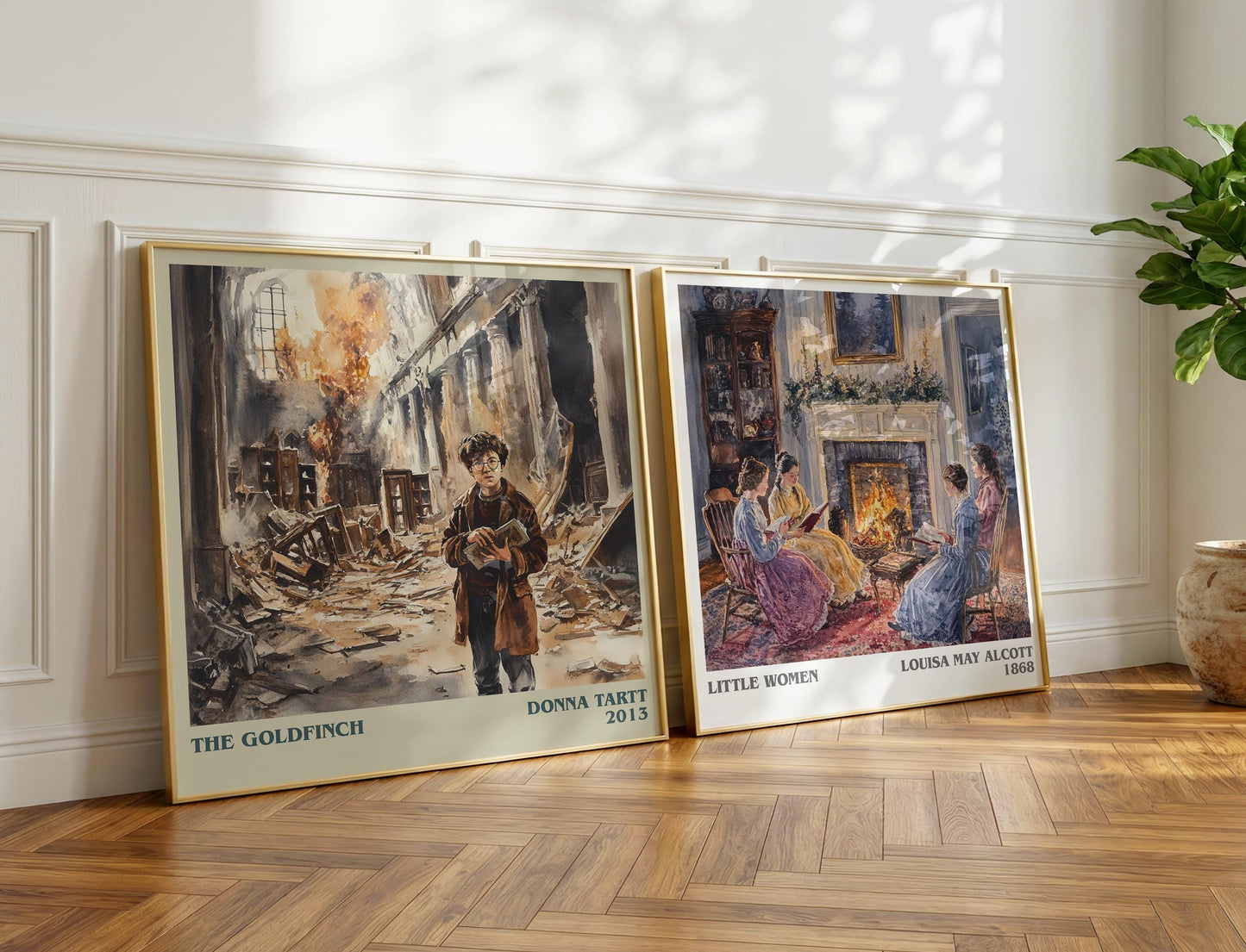 The Goldfinch book poster packaging – museum-quality print rolled in protective tube