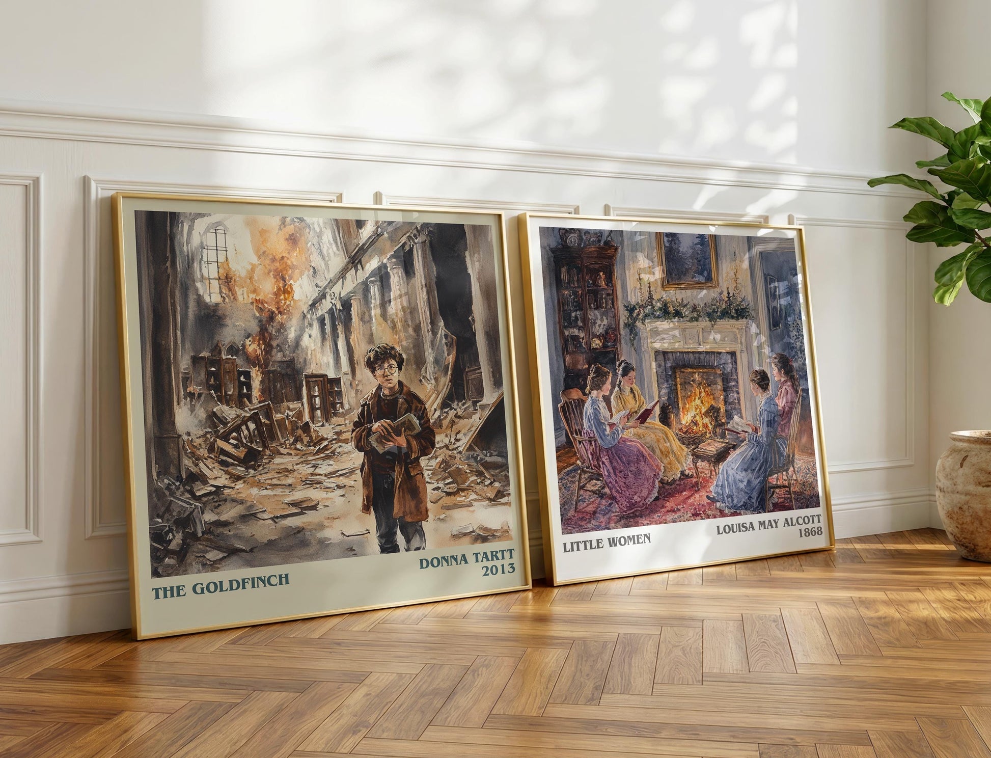 The Goldfinch book poster packaging – museum-quality print rolled in protective tube