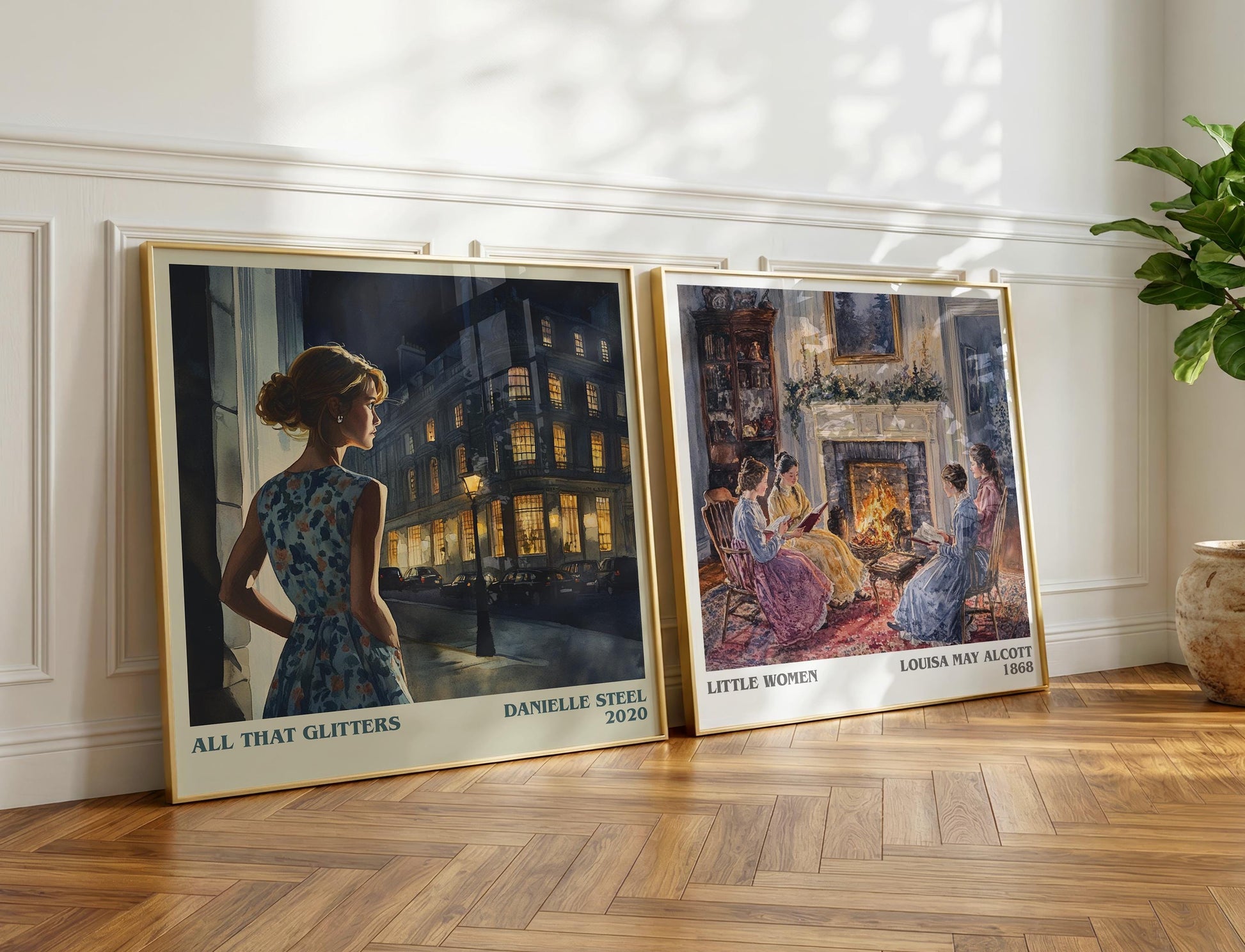 All that Glitters book poster packaging – museum-quality print rolled in protective tube