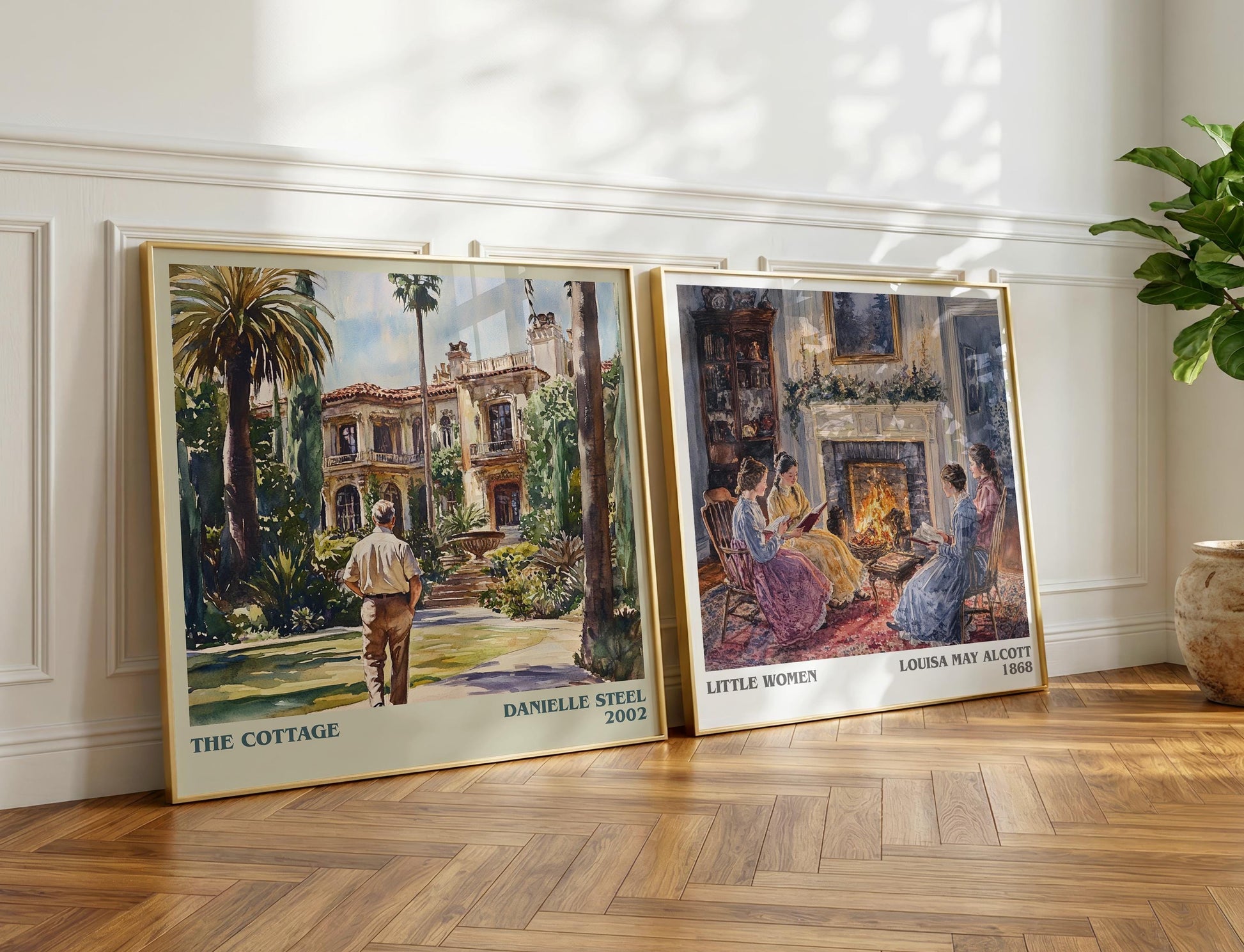 The Cottage book poster packaging – museum-quality print rolled in protective tube