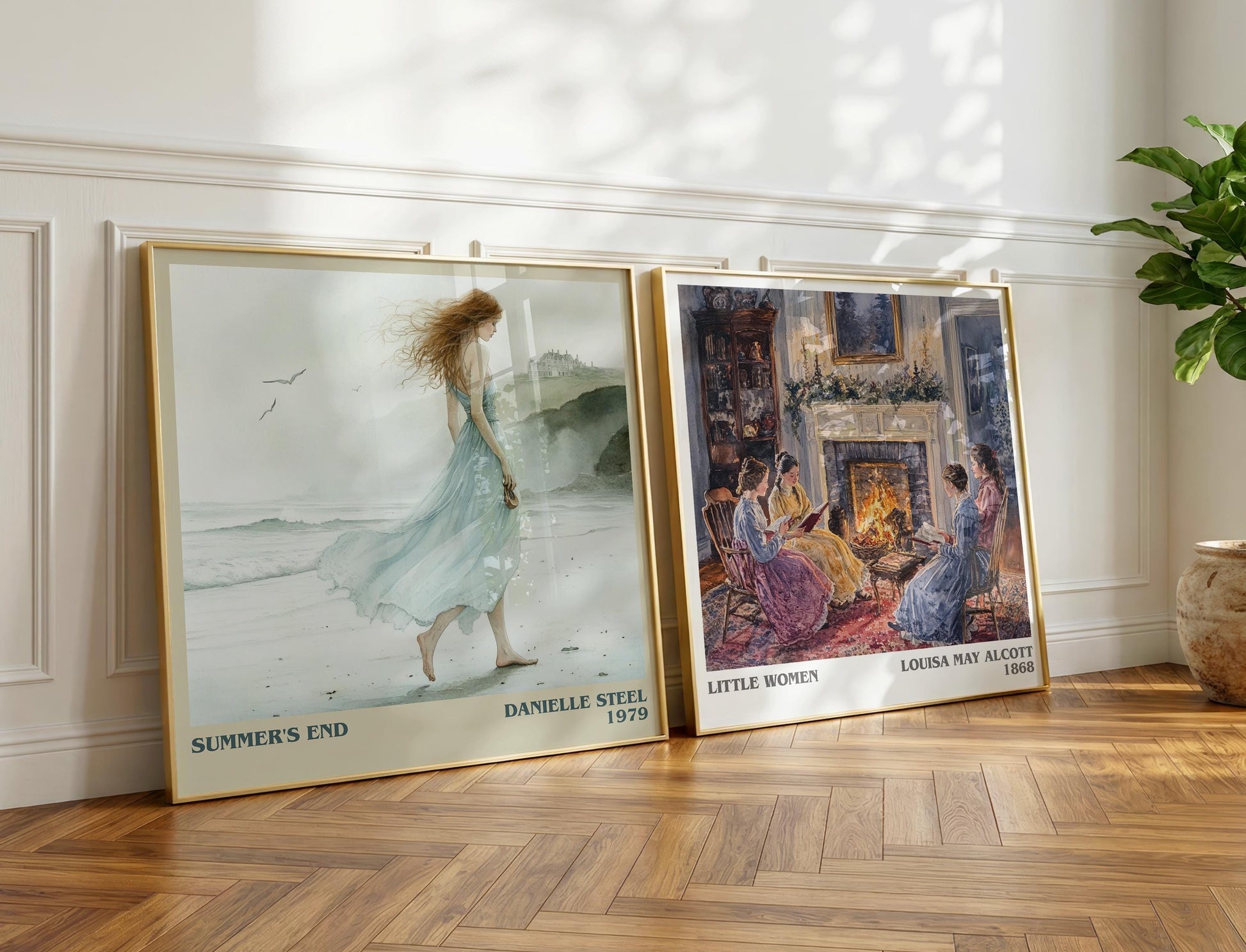 Summer's End book poster packaging – museum-quality print rolled in protective tube